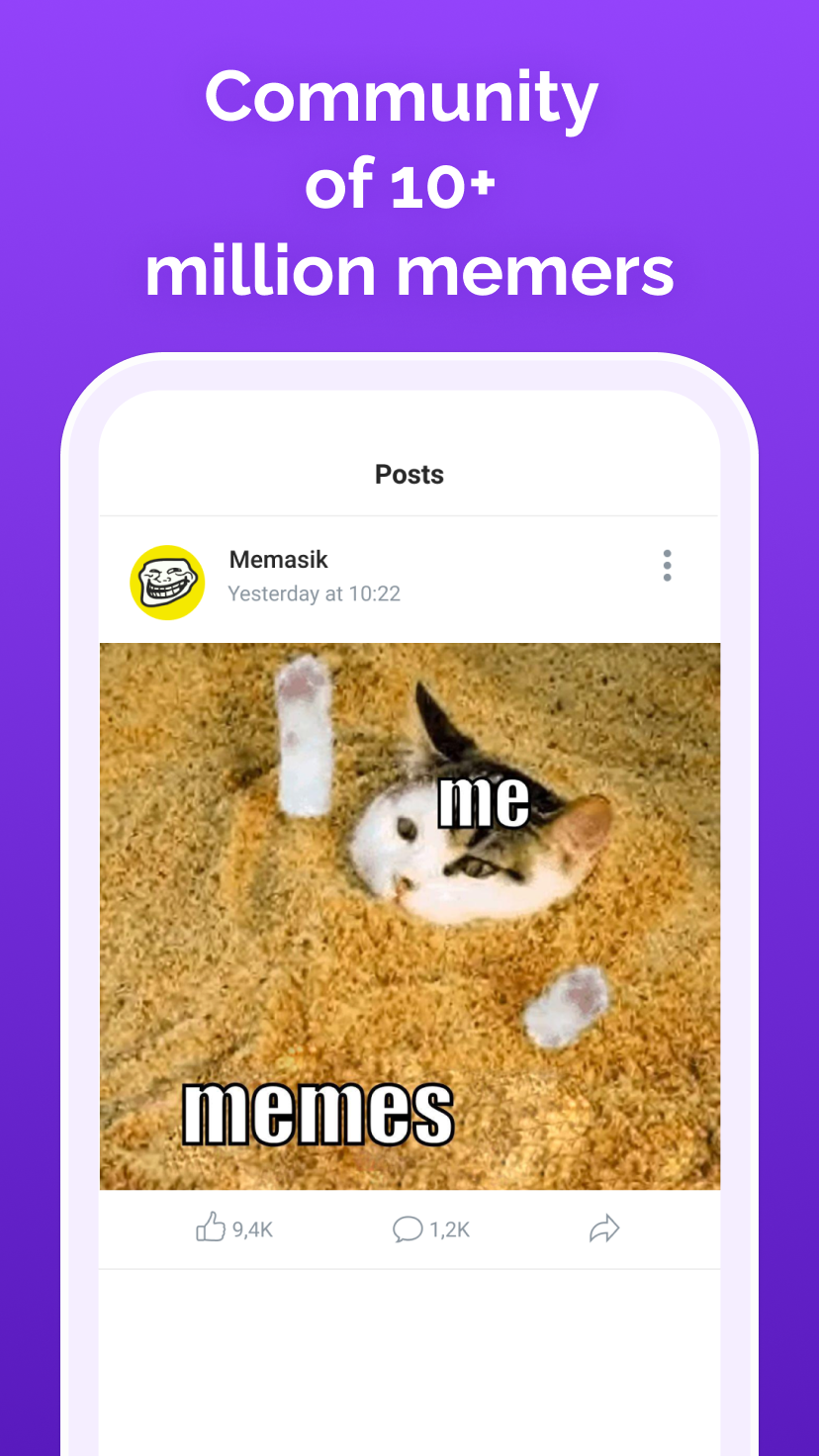 اسکرین شات 5 برنامه Memasik - Meme Maker