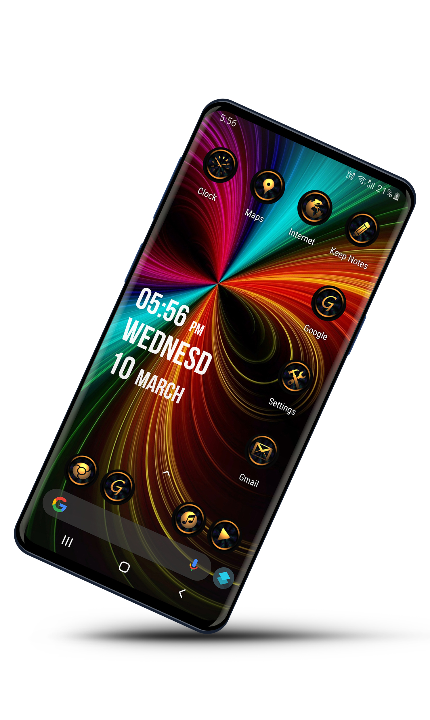 اسکرین شات 3 برنامه Theme for Android