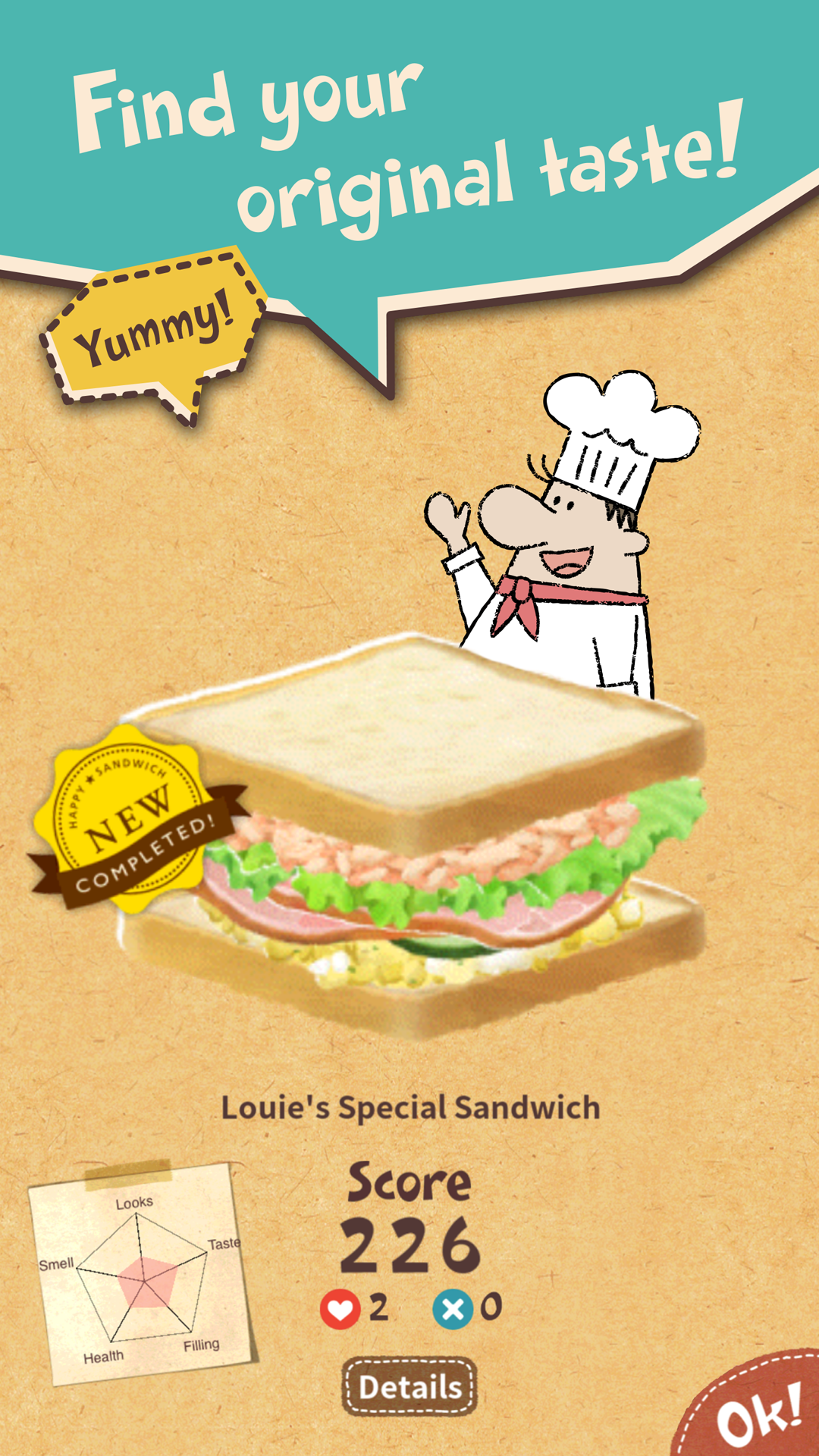 اسکرین شات 2 بازی Happy Sandwich Cafe