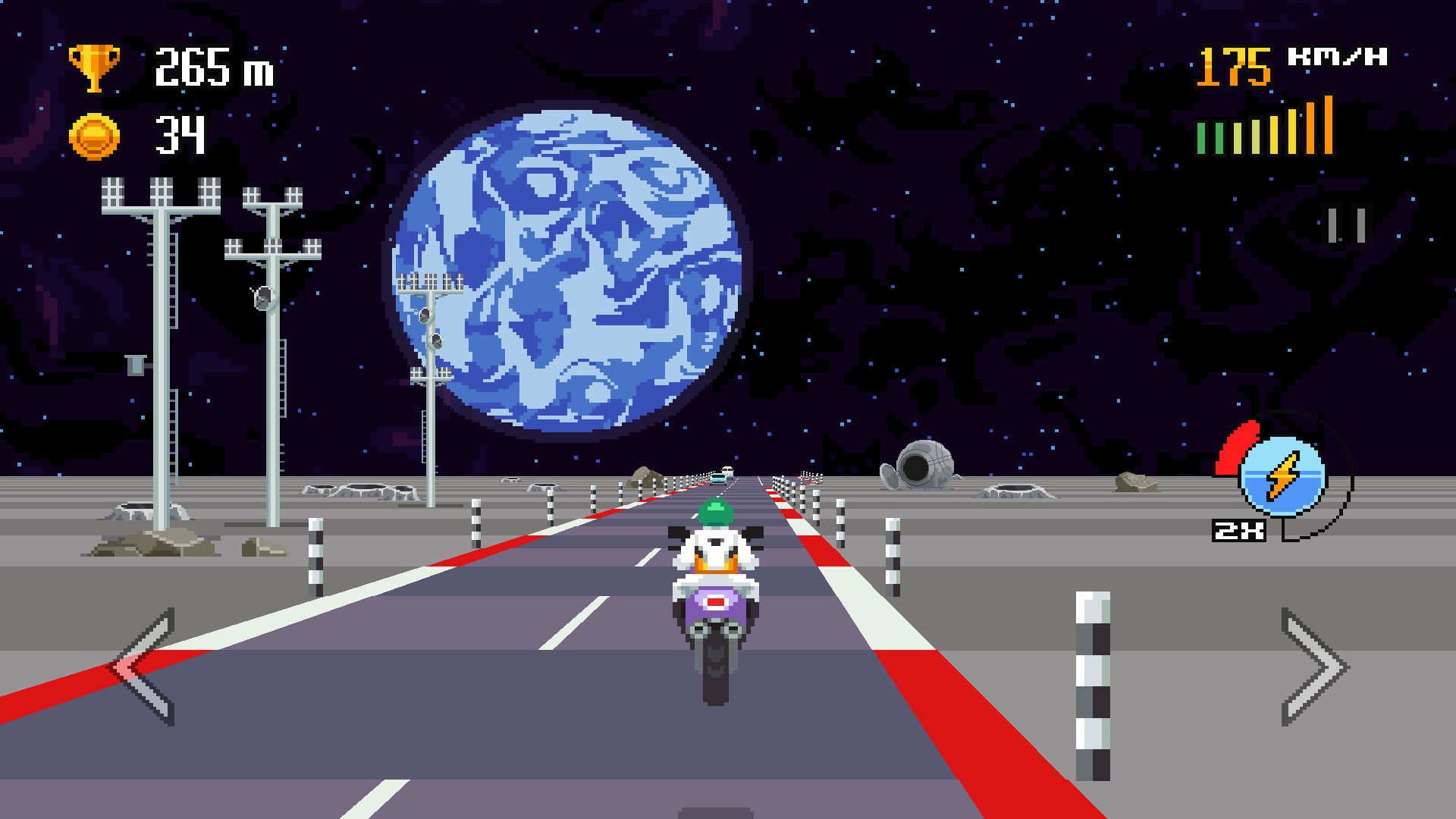 اسکرین شات 4 بازی Retro Highway