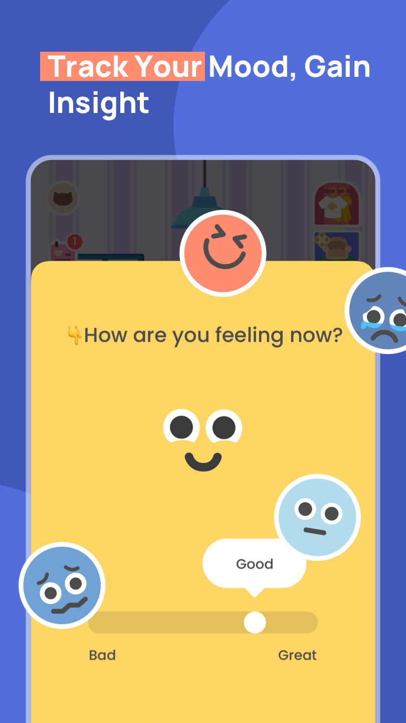 اسکرین شات 3 برنامه Catzy: Self-Care Journey