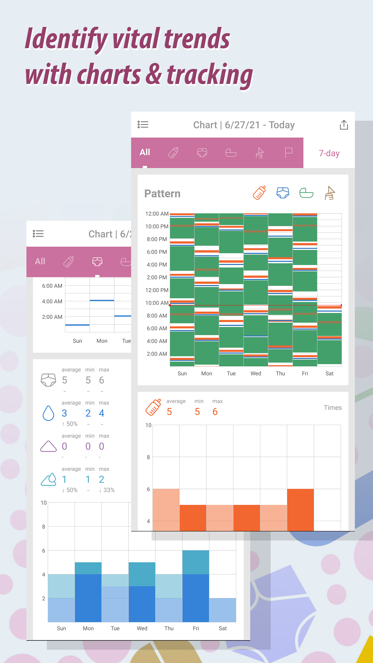 اسکرین شات 5 برنامه Baby Tracker - Newborn Log
