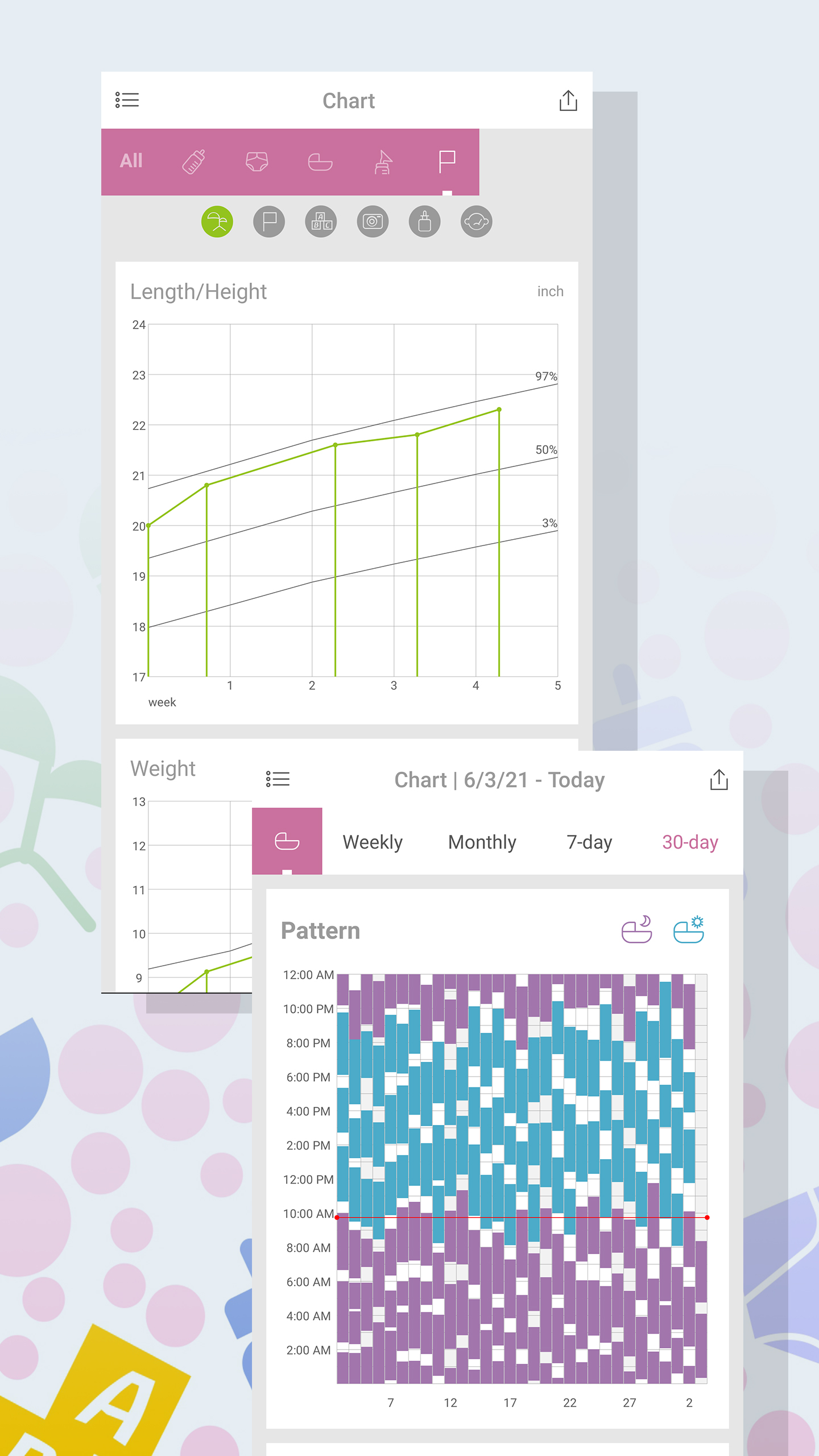 اسکرین شات 6 برنامه Baby Tracker - Newborn Log