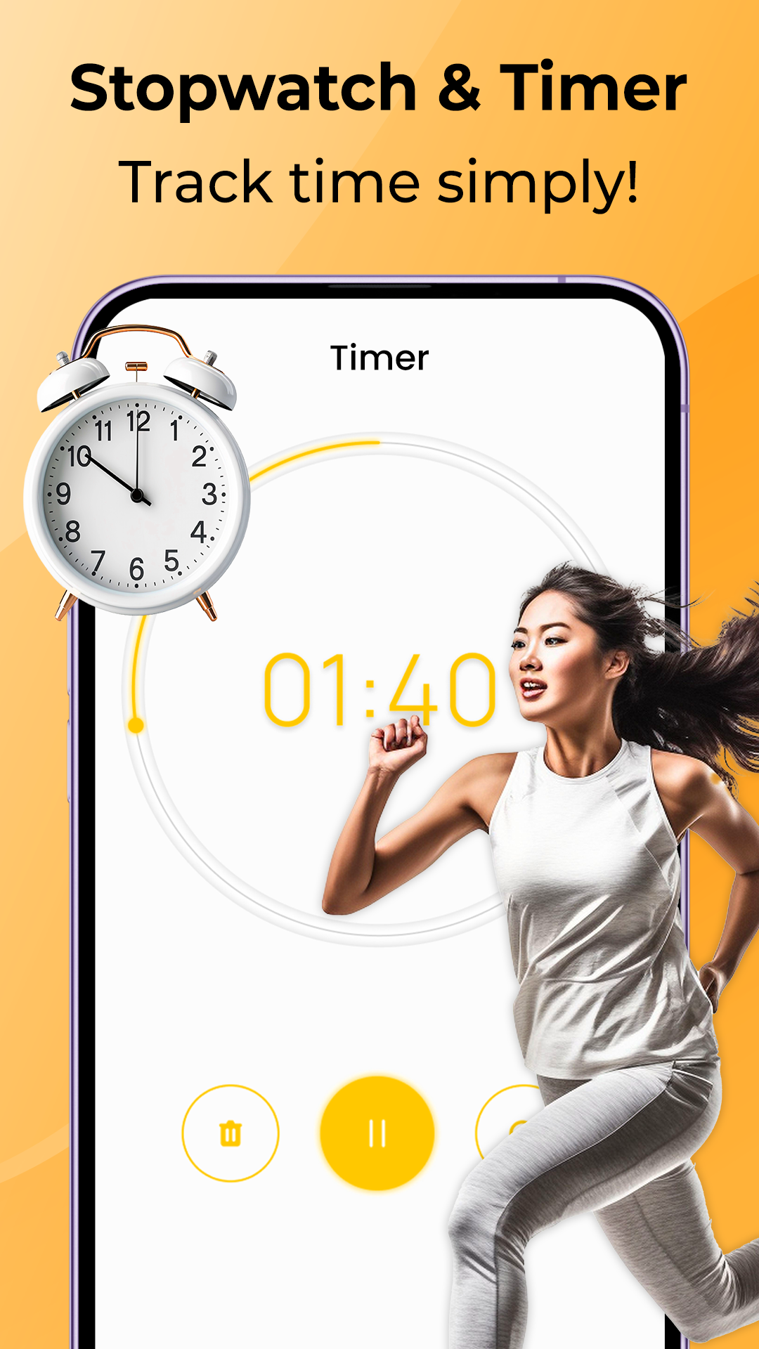 اسکرین شات 4 برنامه Smart Alarm Clock App