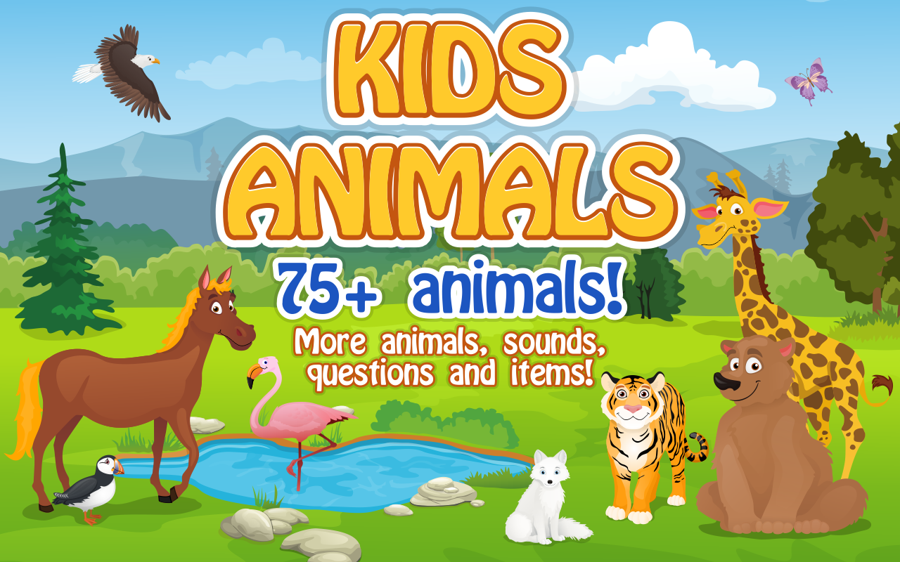 اسکرین شات 1 بازی Kids Learn about Animals Lite