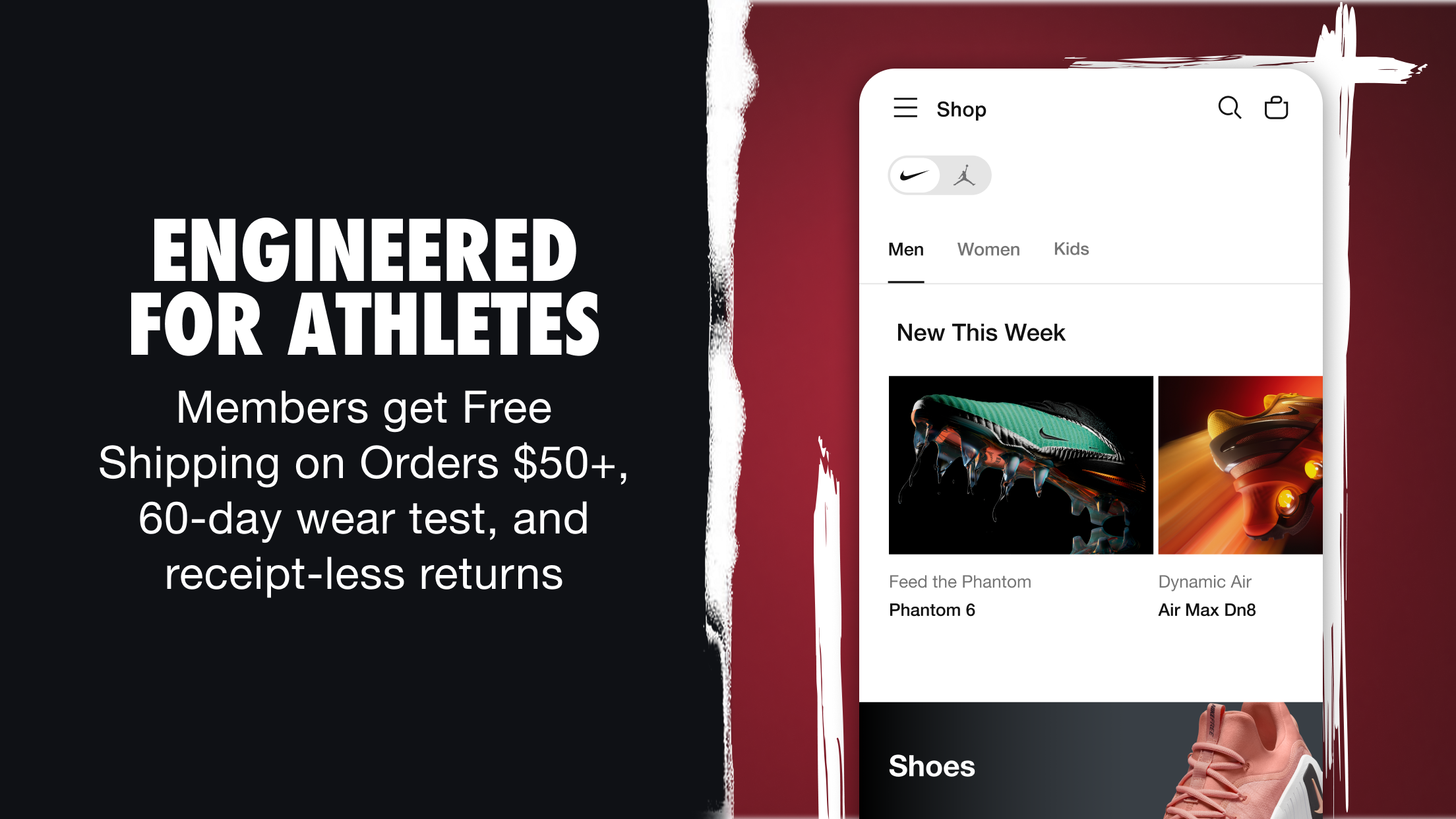 اسکرین شات 2 برنامه Nike: Shoes, Apparel & Stories