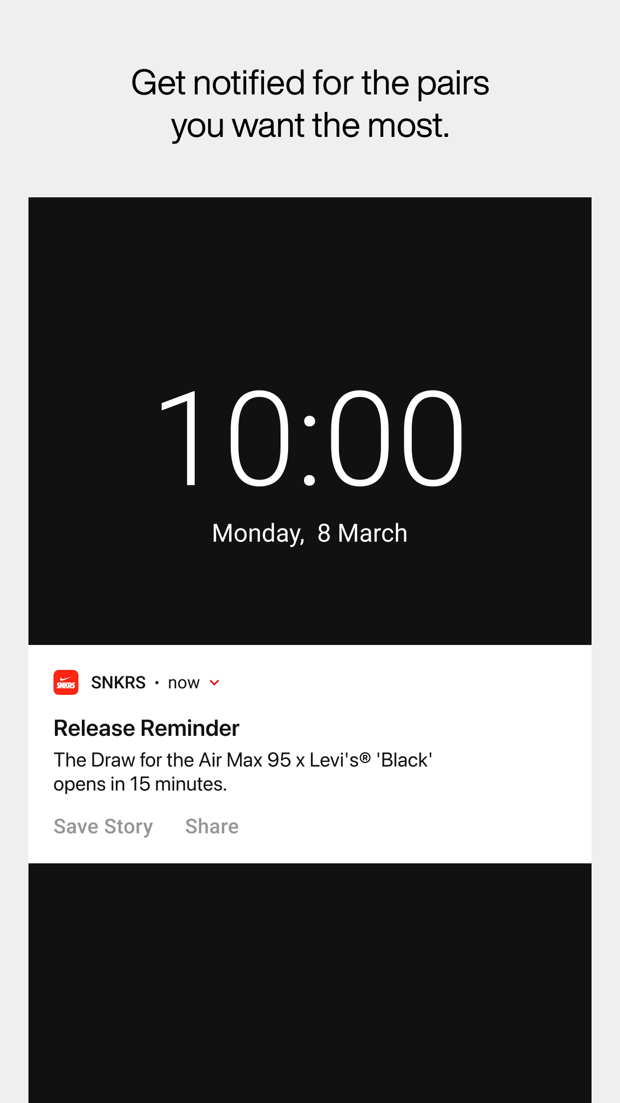 اسکرین شات 5 برنامه Nike SNKRS: Shoes & Streetwear