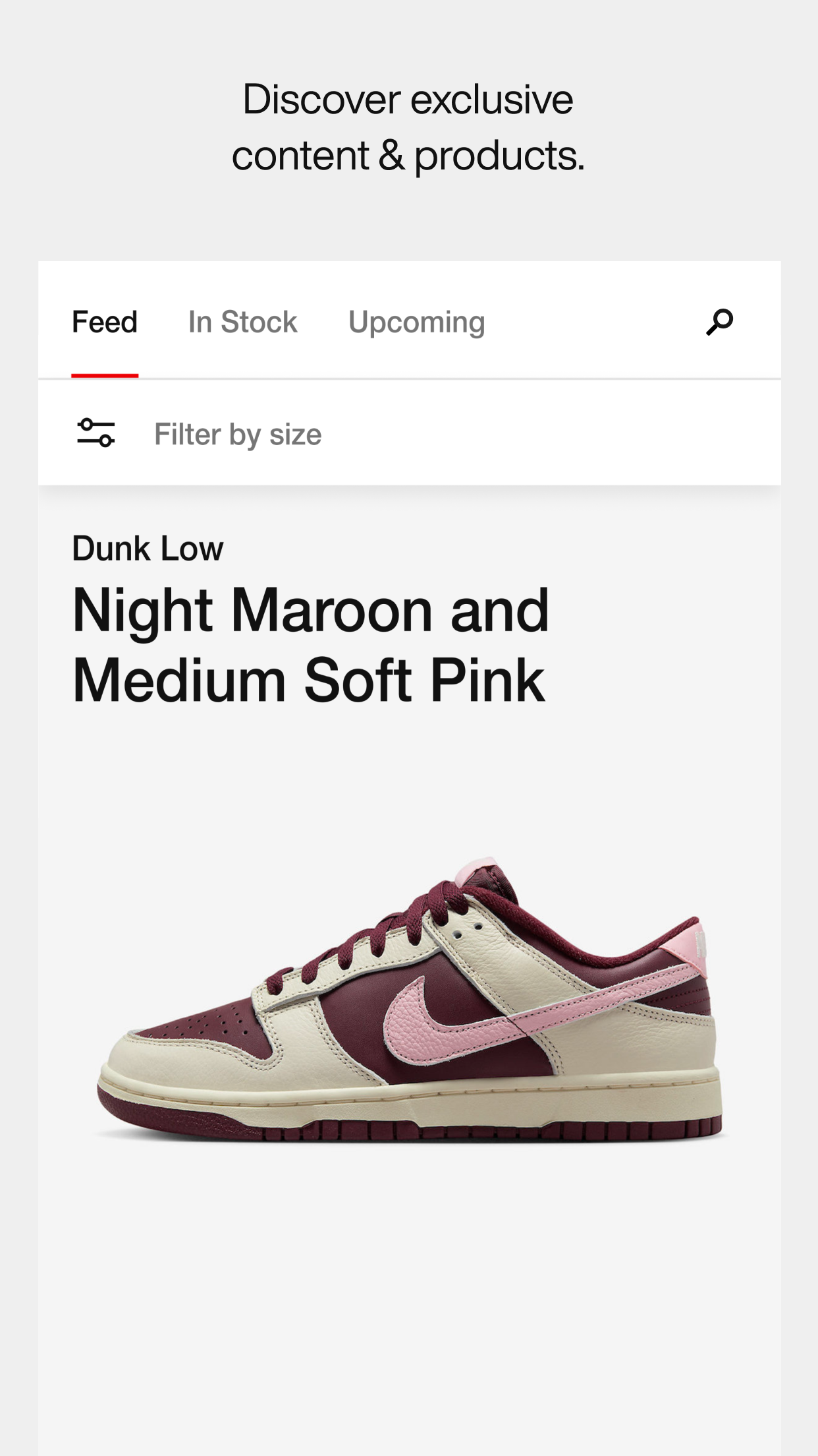اسکرین شات 2 برنامه Nike SNKRS: Shoes & Streetwear