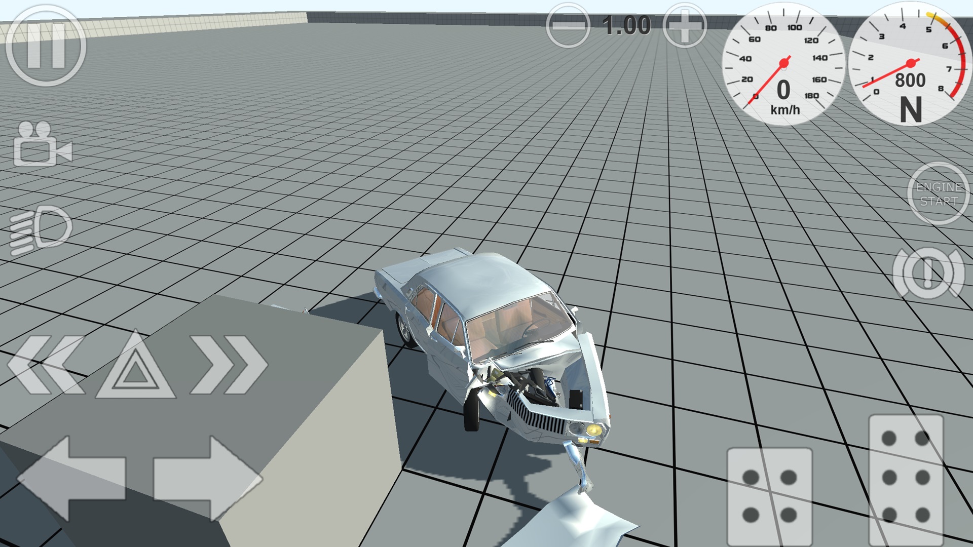 اسکرین شات 1 بازی Not Simple Car Crash