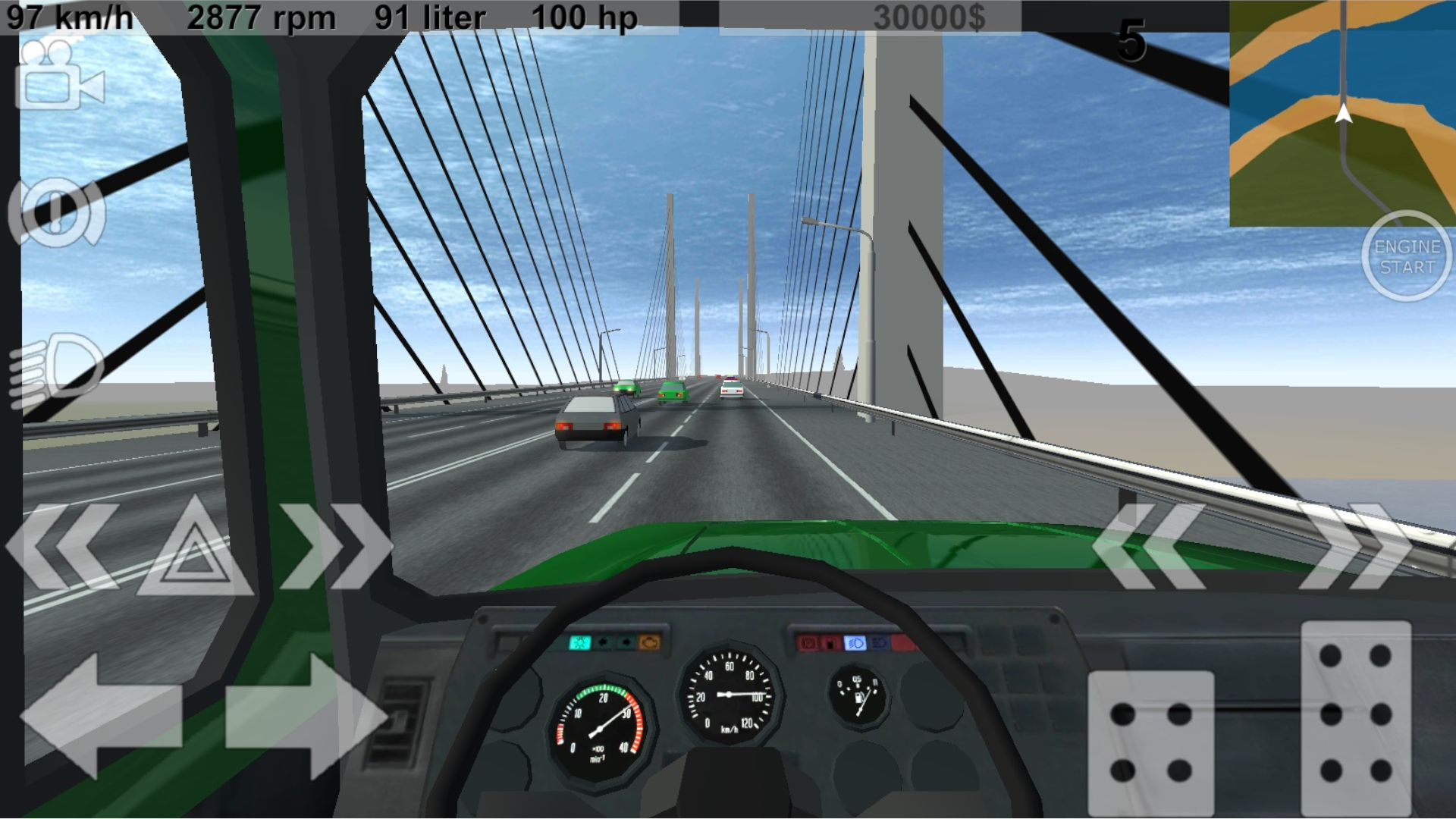 اسکرین شات 2 بازی Russian Light Truck Simulator