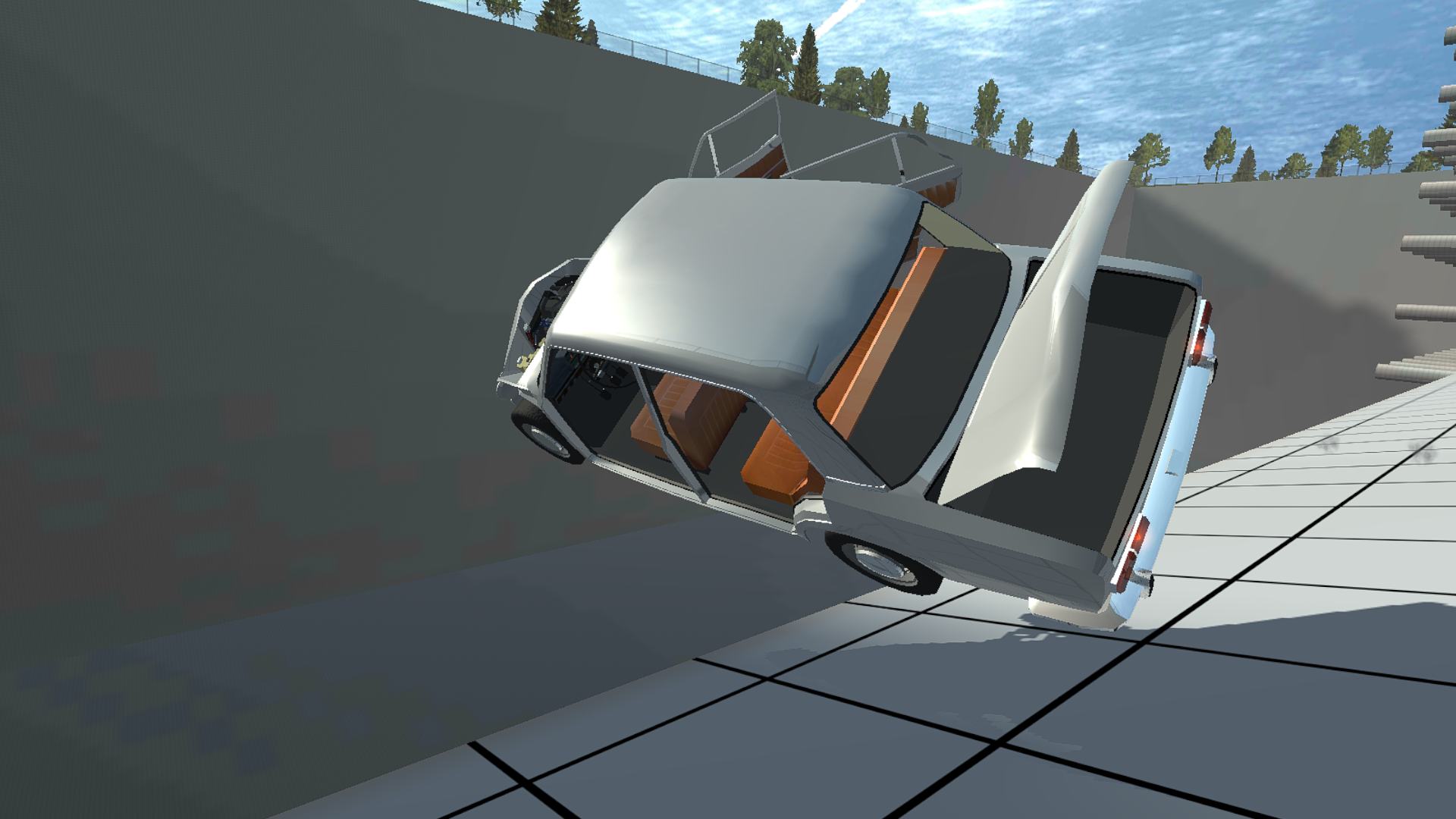اسکرین شات 2 بازی Simple Car Crash Physics Sim