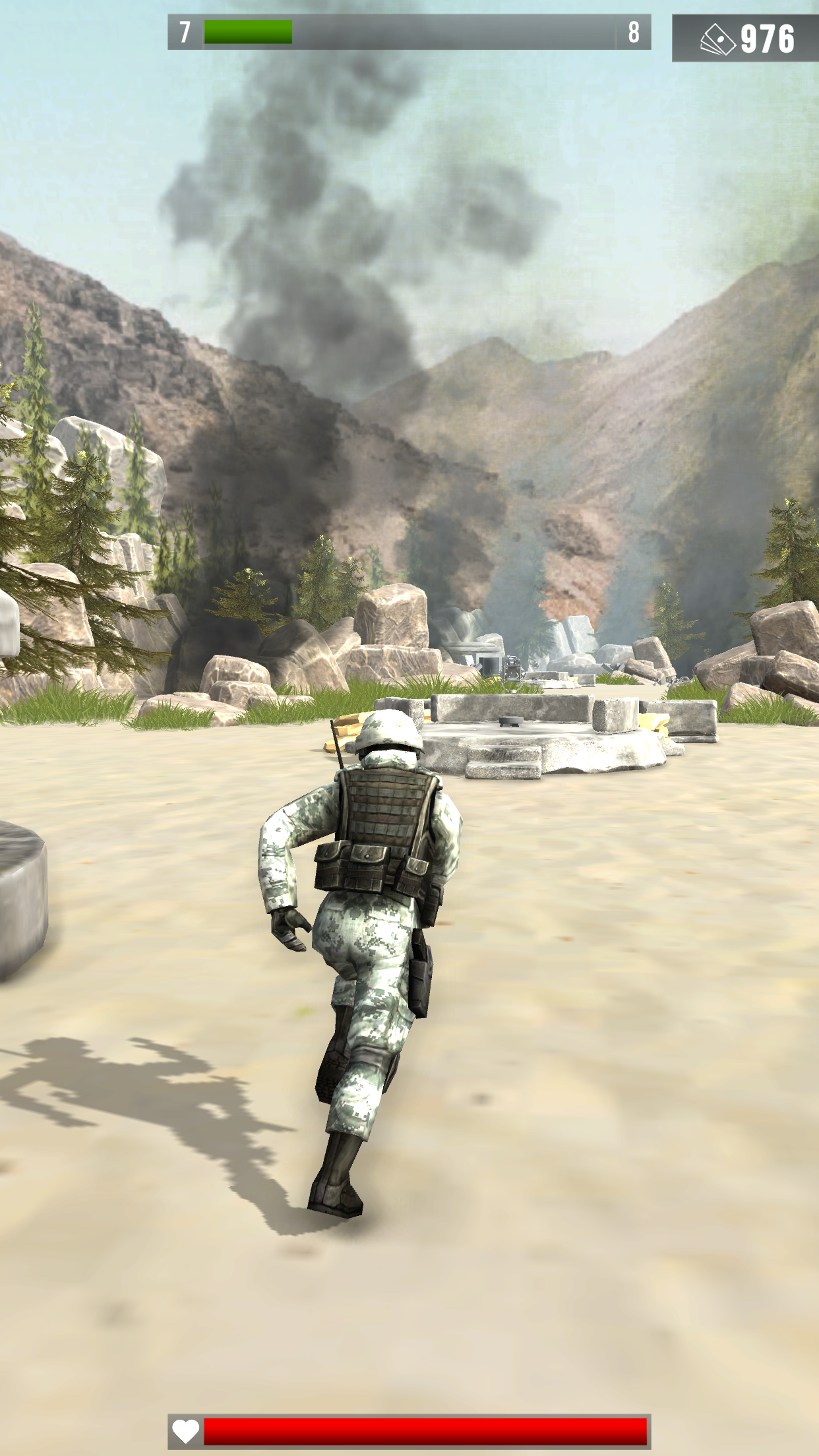 اسکرین شات 1 بازی Infantry Attack: War 3D FPS