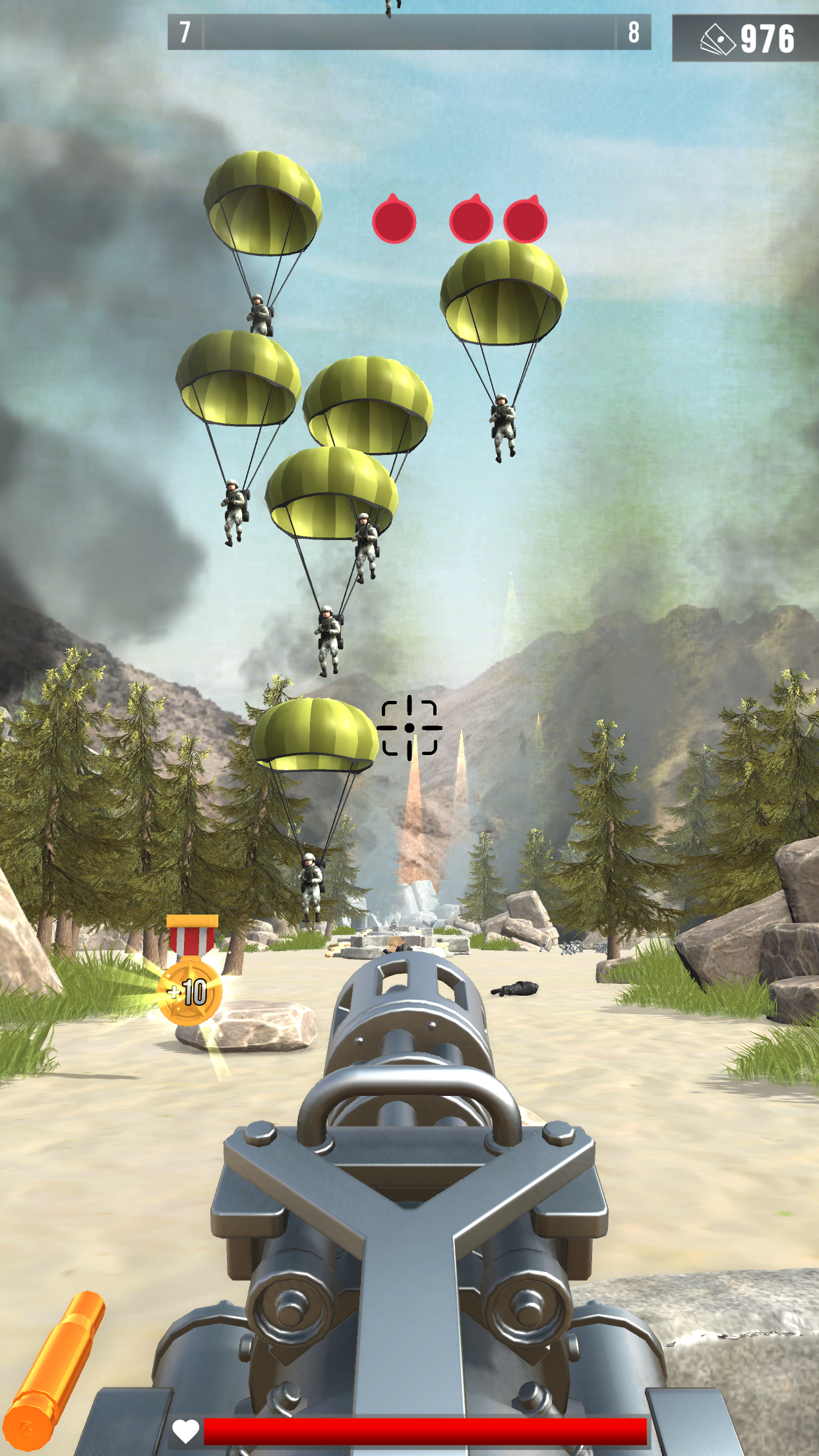 اسکرین شات 3 بازی Infantry Attack: War 3D FPS