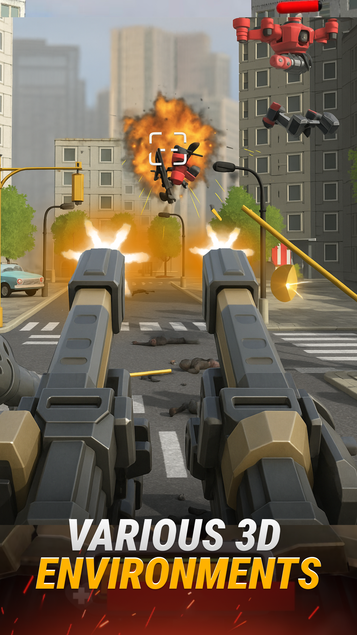 اسکرین شات 3 بازی Infantry Attack: War 3D FPS