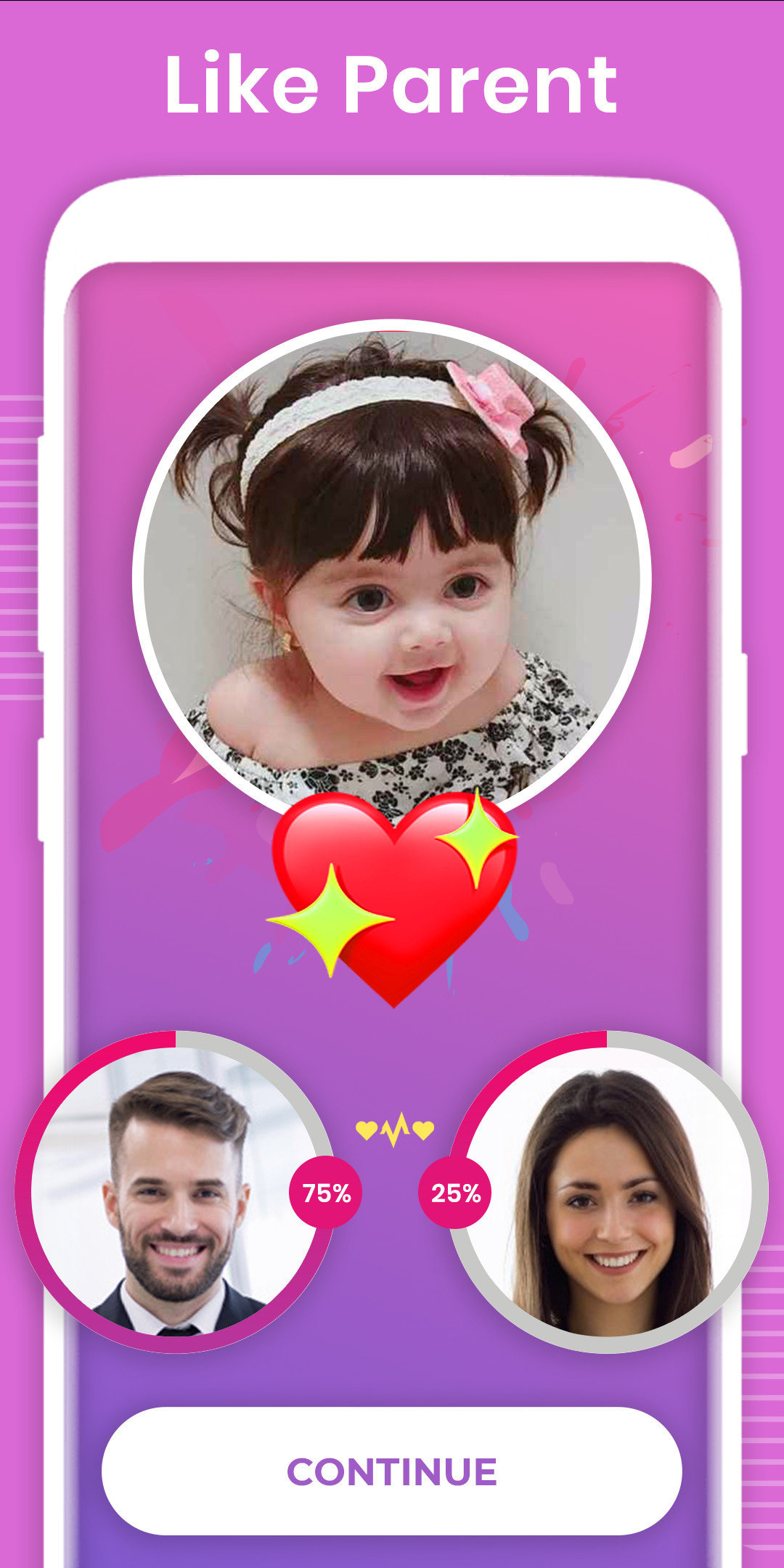 اسکرین شات 4 برنامه BabyGenerator - Baby Maker App