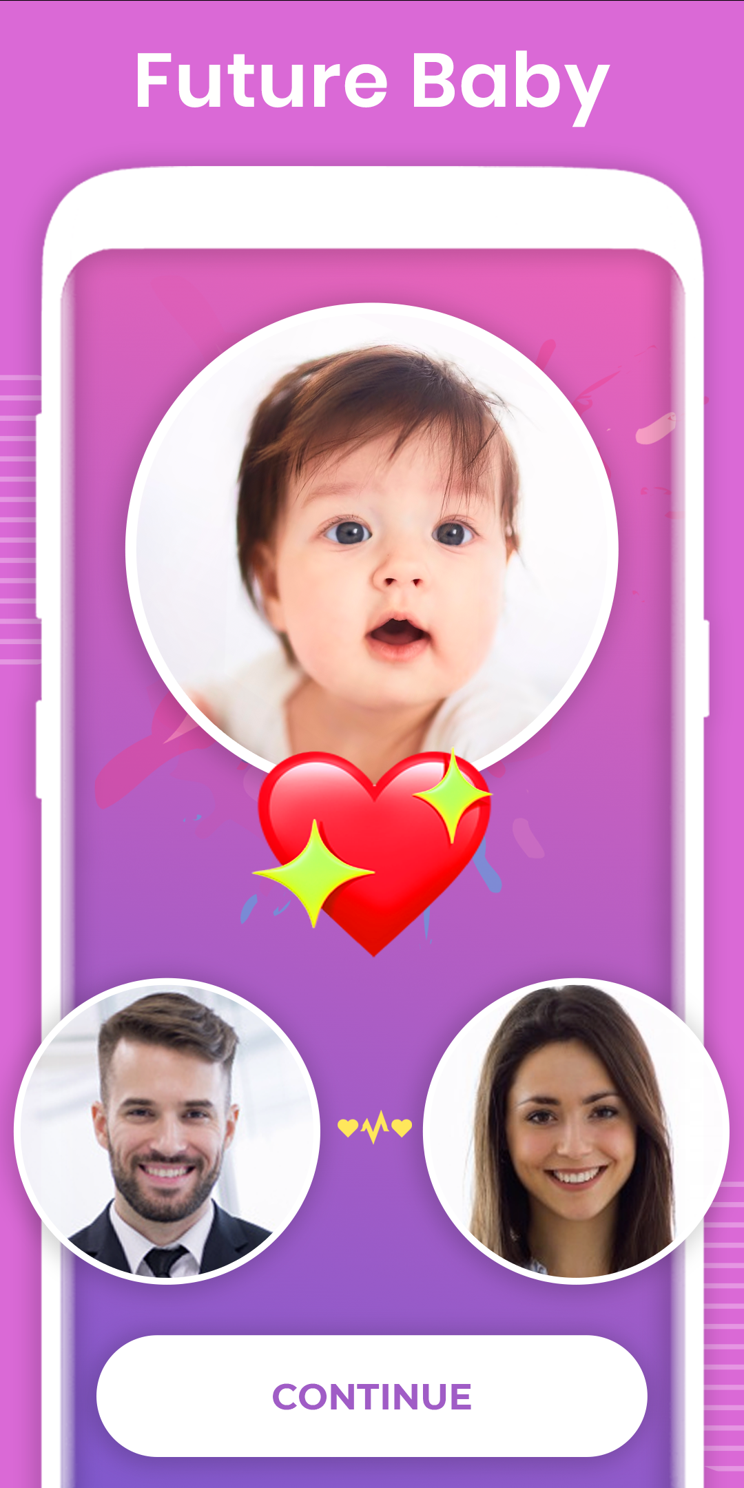 اسکرین شات 2 برنامه BabyGenerator - Baby Maker App