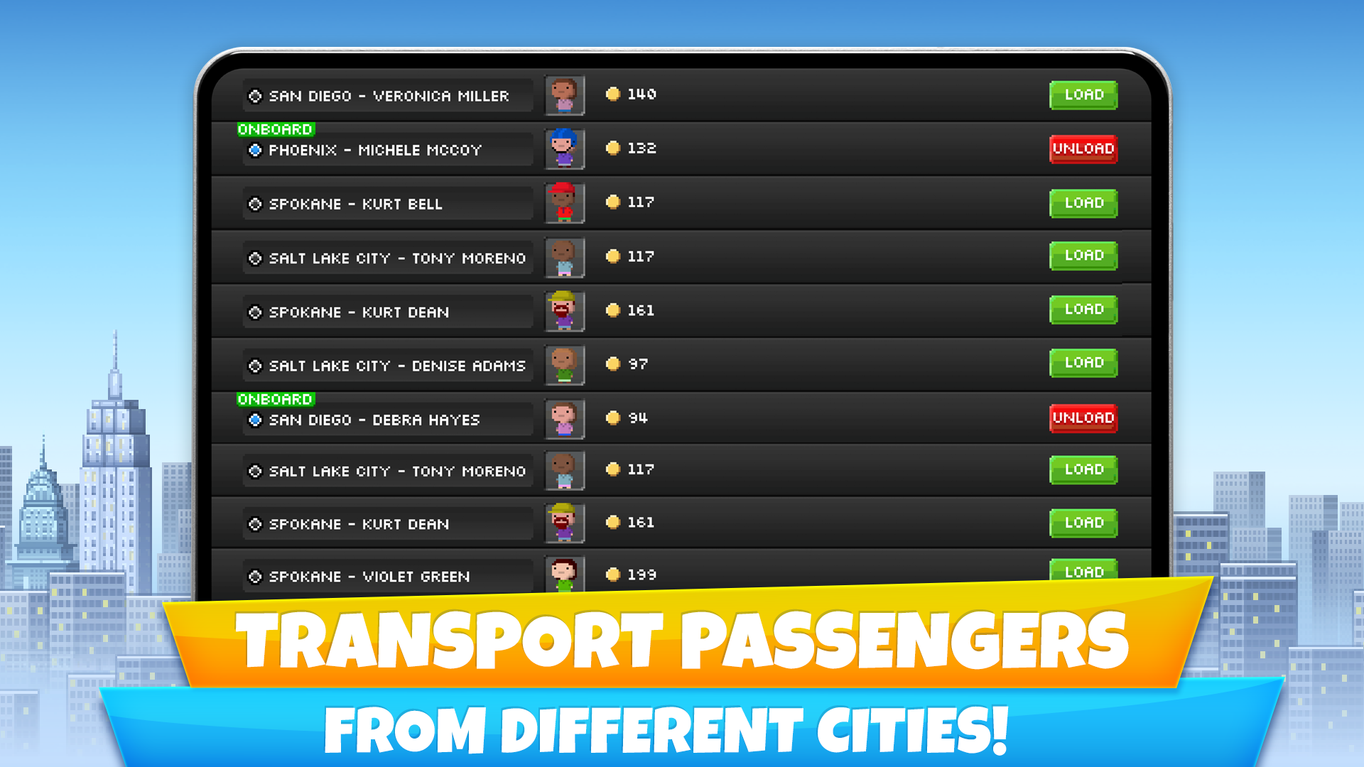 اسکرین شات 3 بازی Pocket Planes: Airline Tycoon