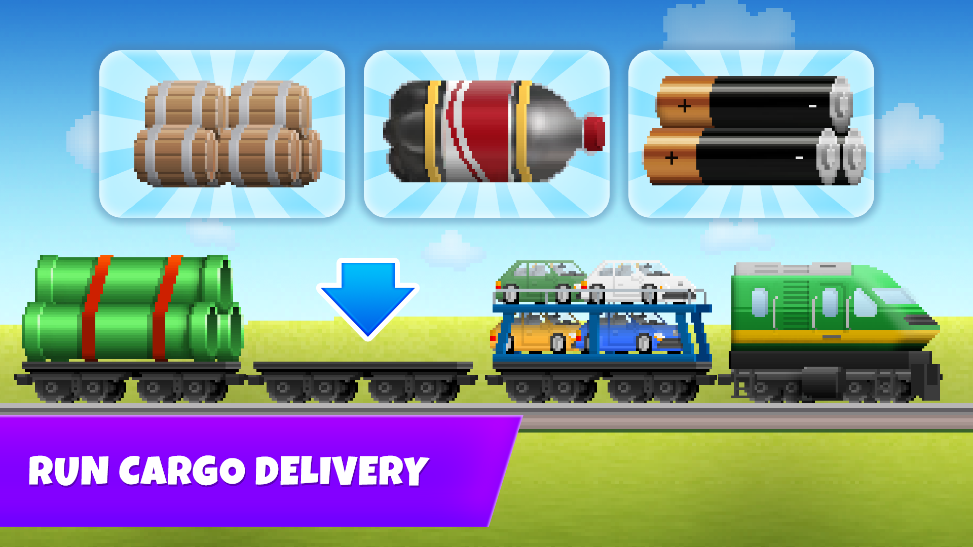 اسکرین شات 4 بازی Pocket Trains: Railroad Tycoon