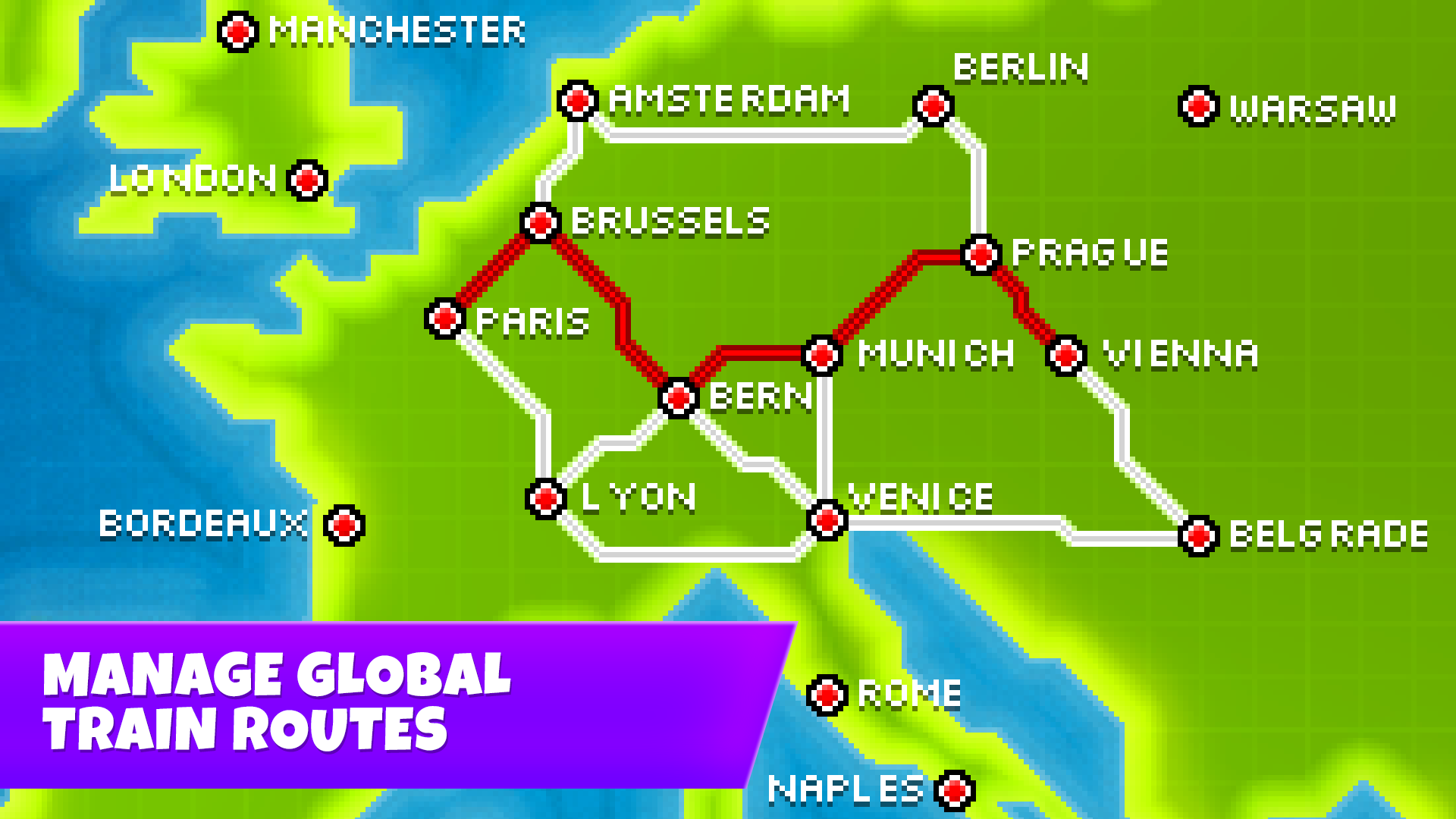اسکرین شات 2 بازی Pocket Trains: Railroad Tycoon