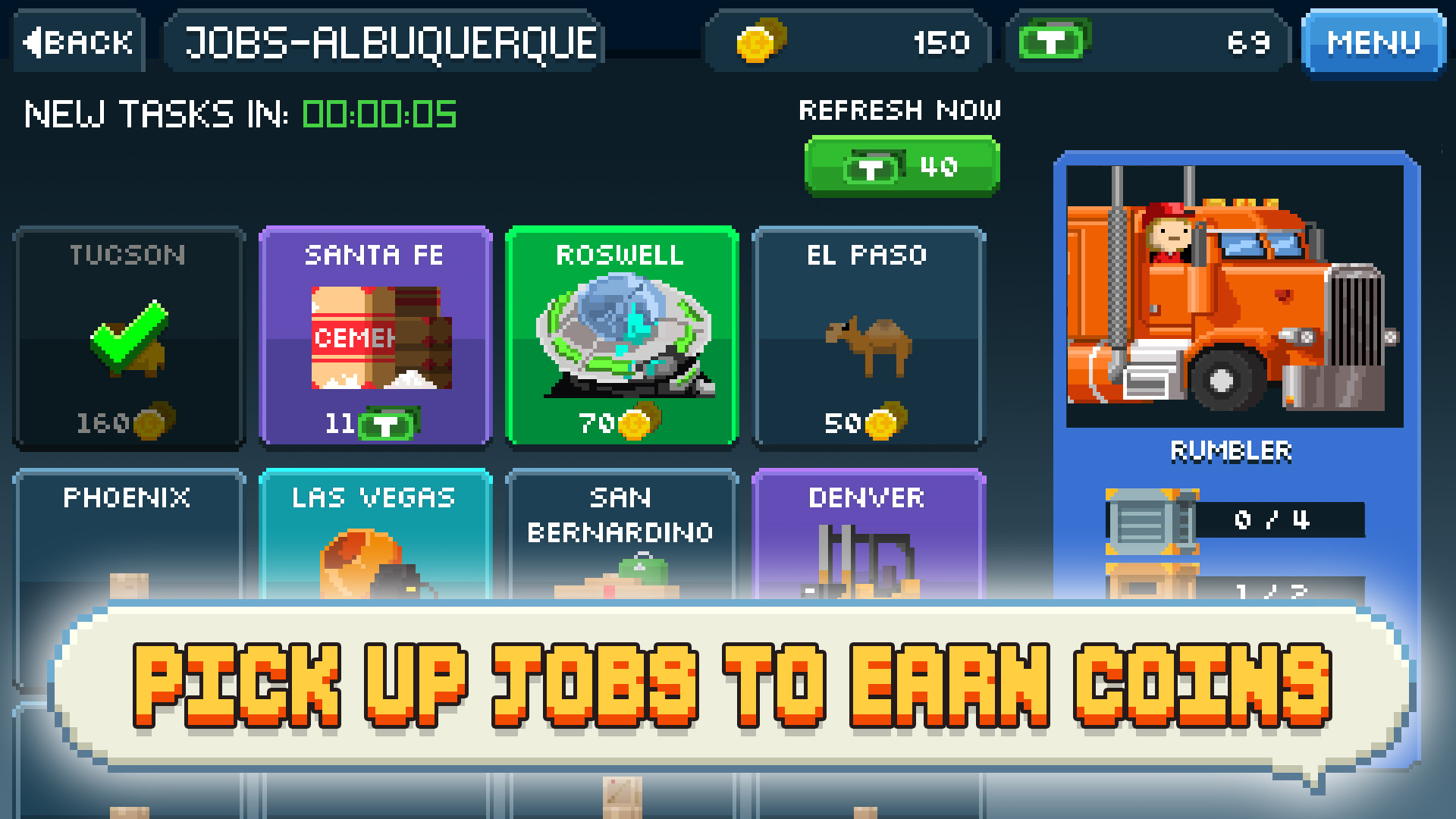 اسکرین شات 5 بازی Pocket Trucks: Route Evolution