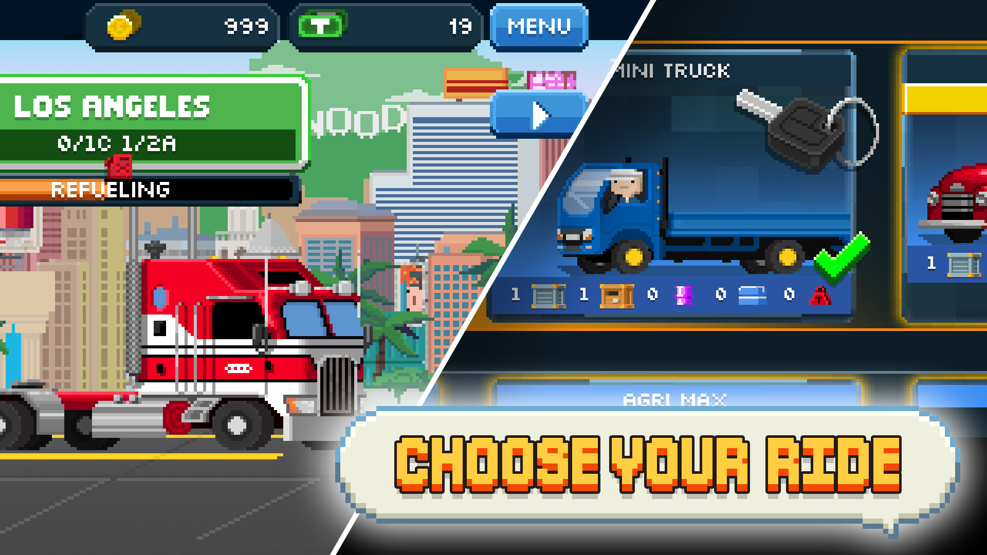 اسکرین شات 1 بازی Pocket Trucks: Route Evolution
