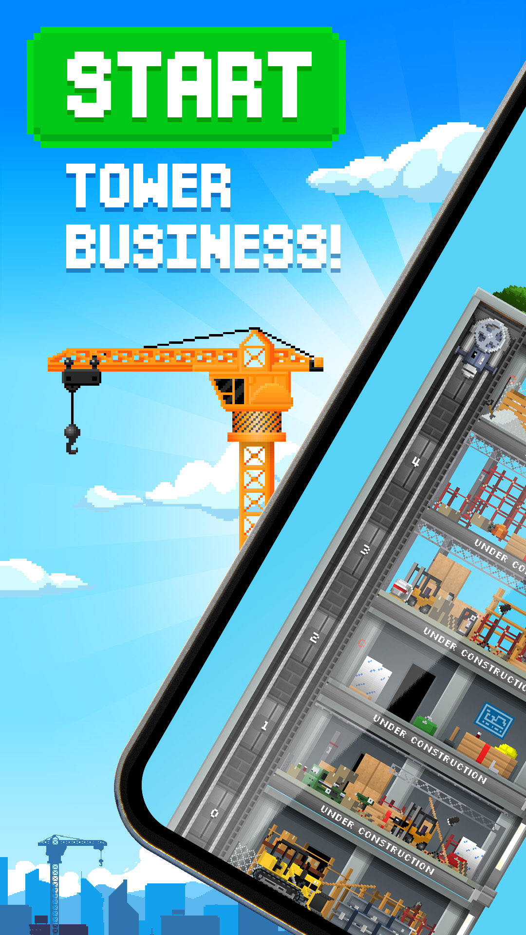 اسکرین شات 1 بازی Tiny Tower: Tap Idle Evolution