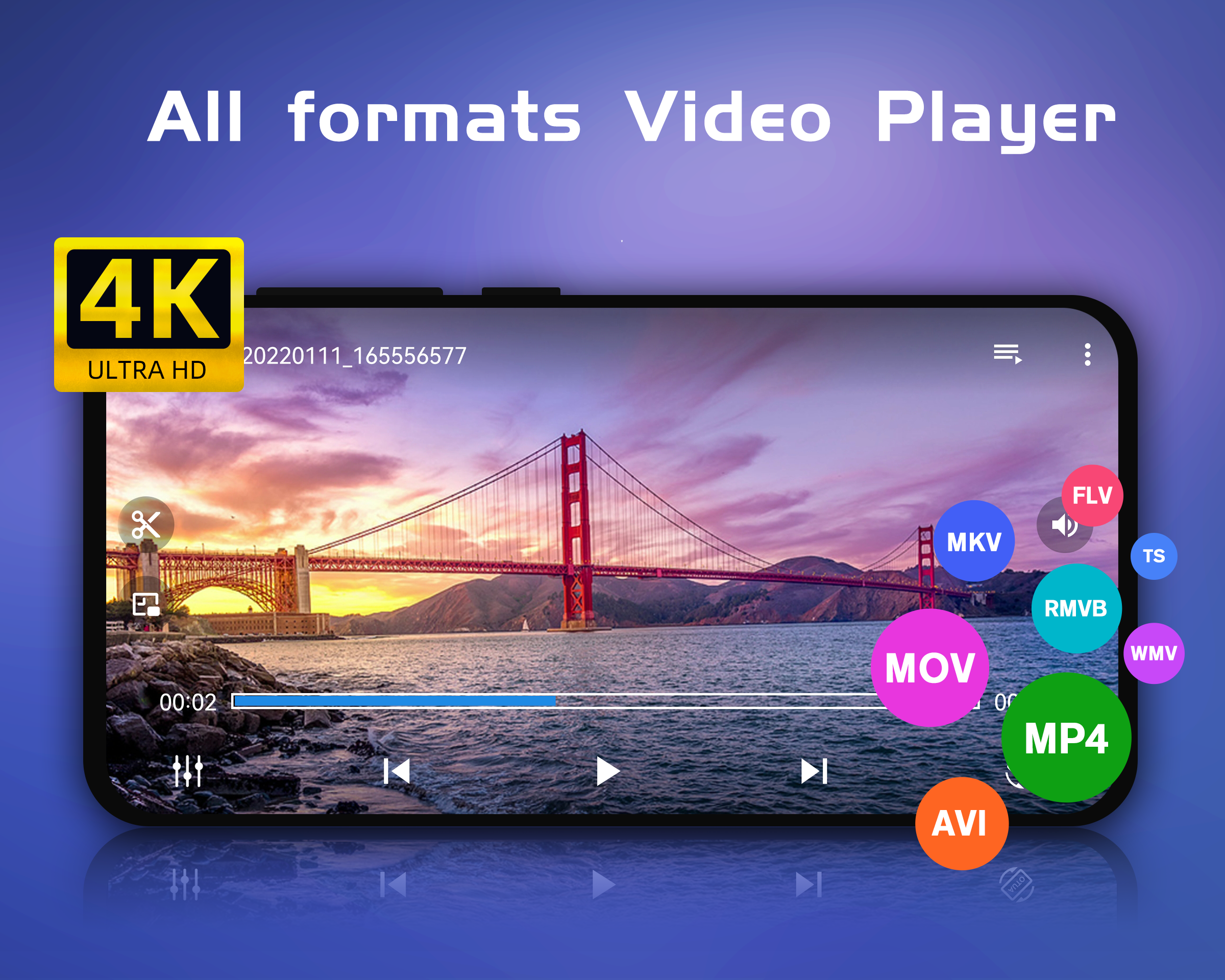 اسکرین شات 1 برنامه HD Video Player