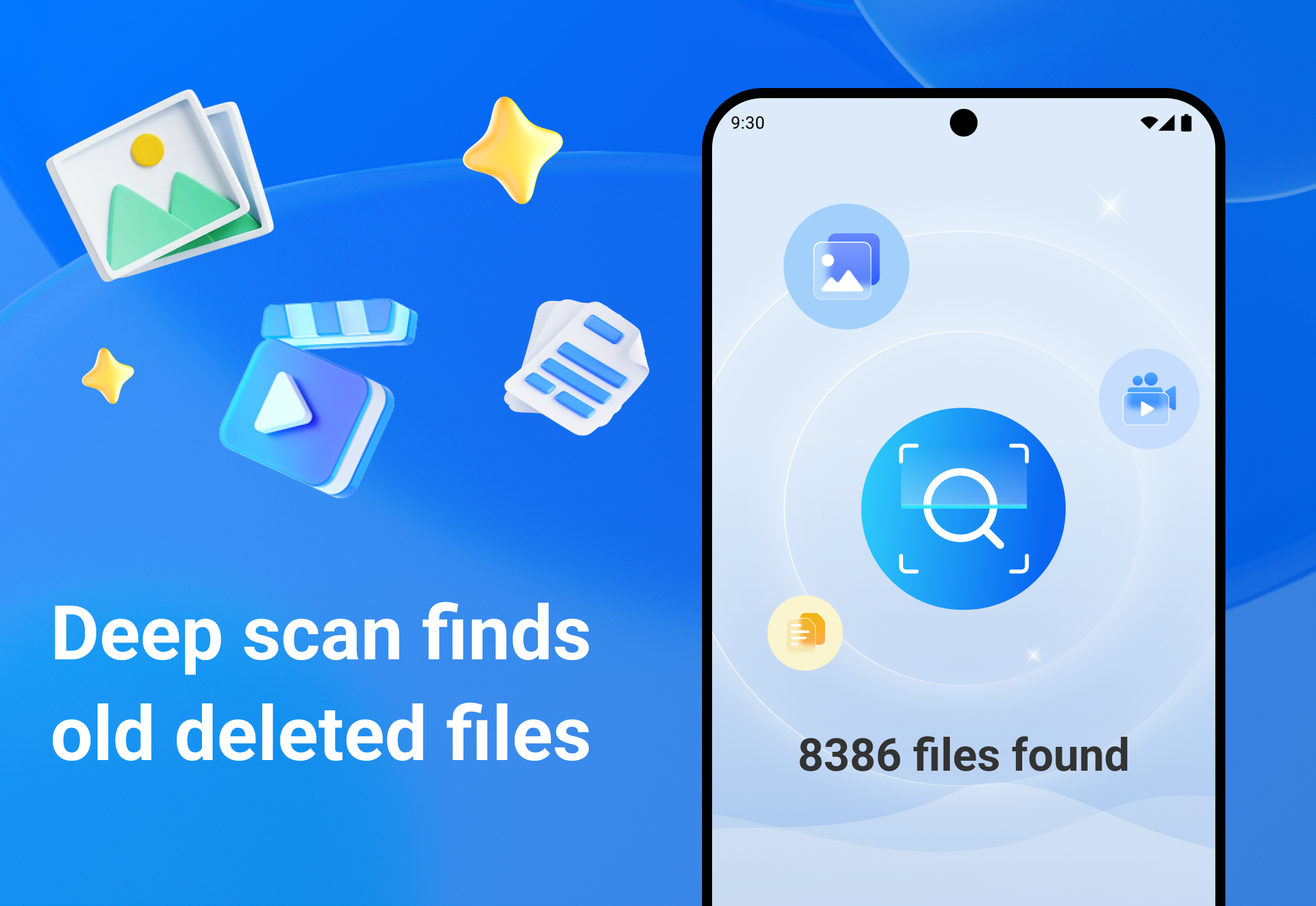 اسکرین شات 3 برنامه All Recovery - Photos, Videos