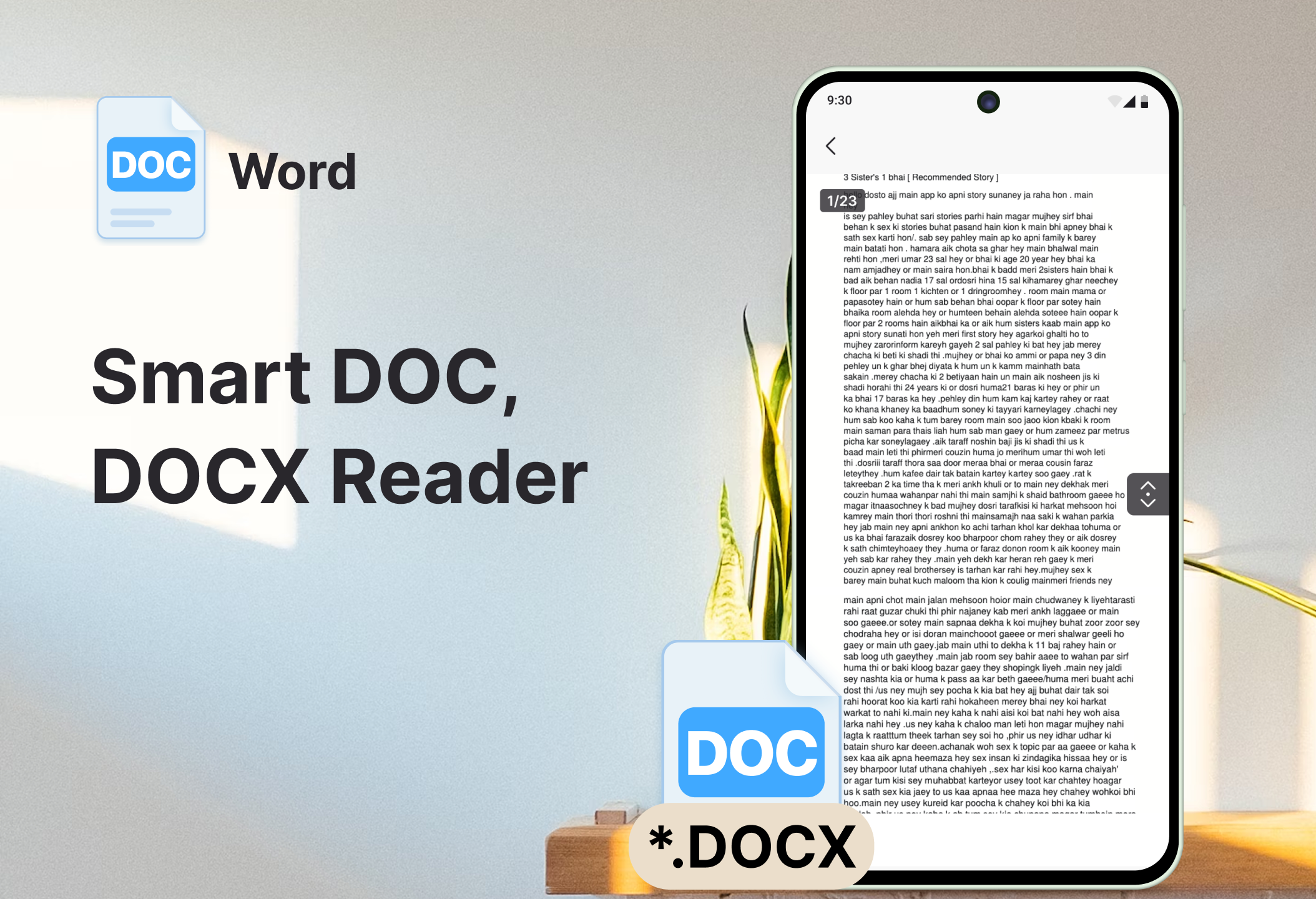 اسکرین شات 2 برنامه All Document Reader & Viewer