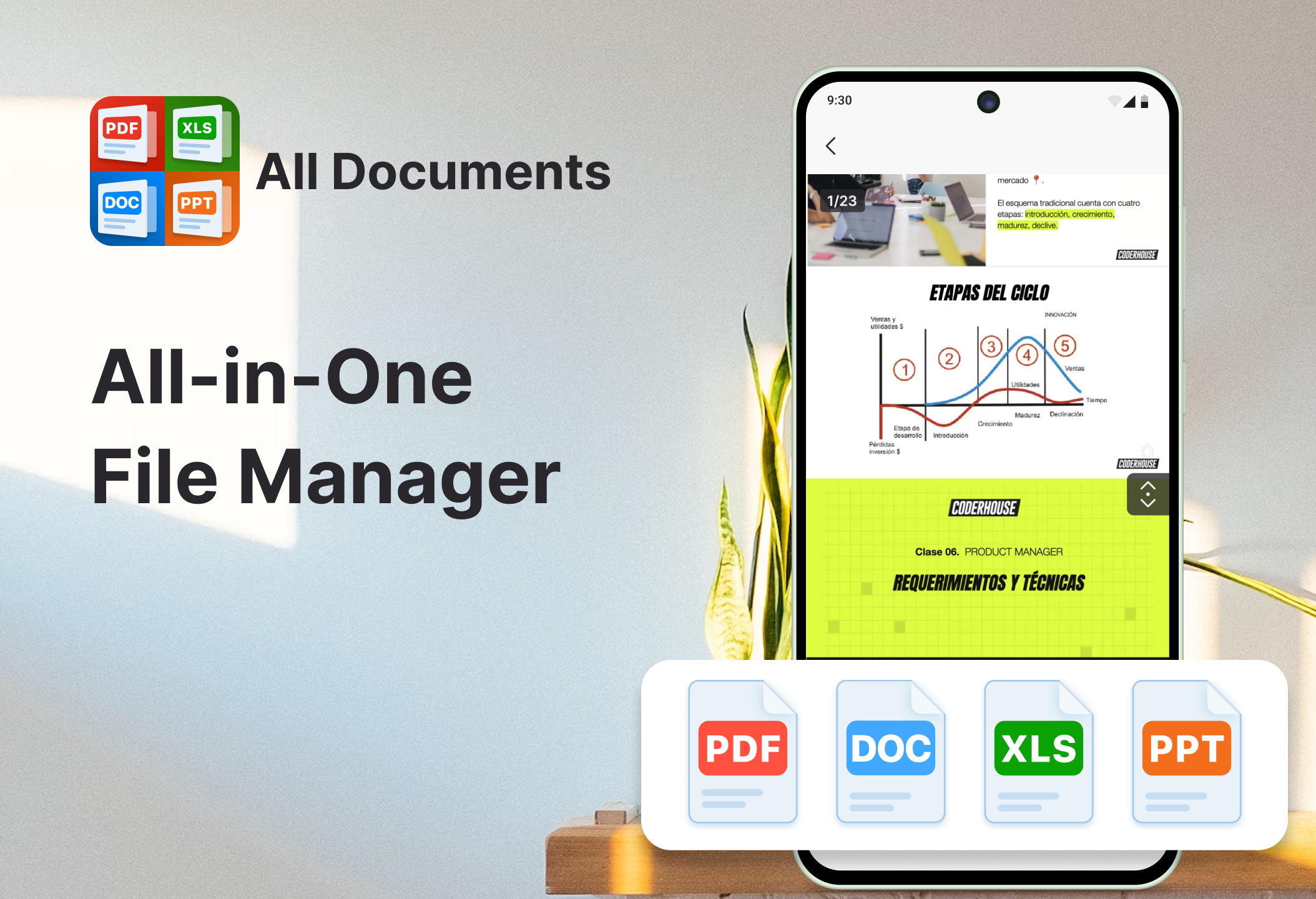 اسکرین شات 5 برنامه All Document Reader & Viewer