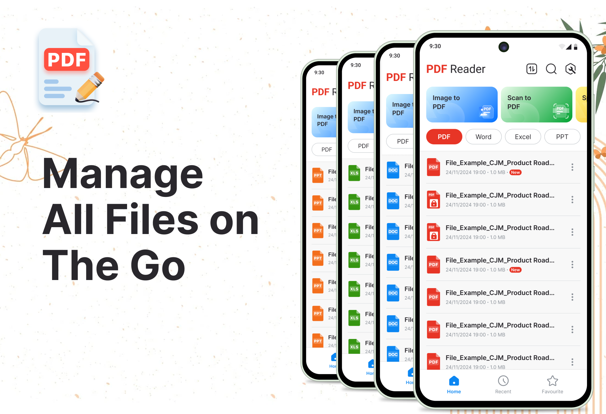 اسکرین شات 4 برنامه All PDF Reader & PDF Viewer