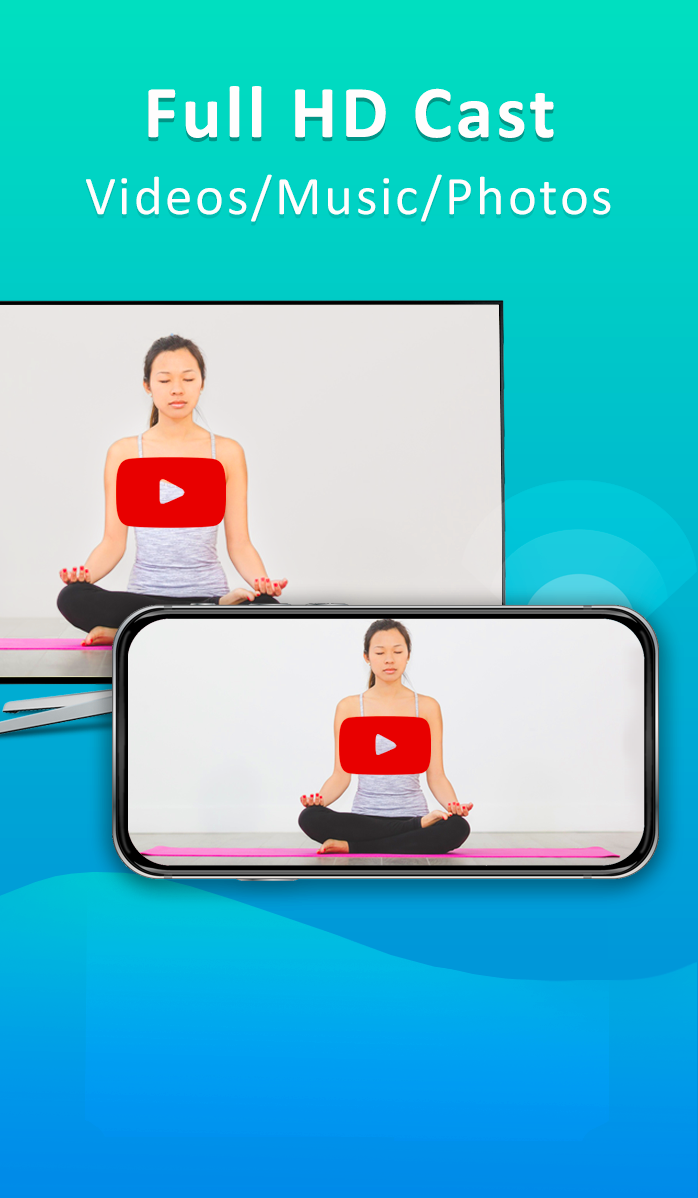 اسکرین شات 2 برنامه HD Screen Mirroring To TV