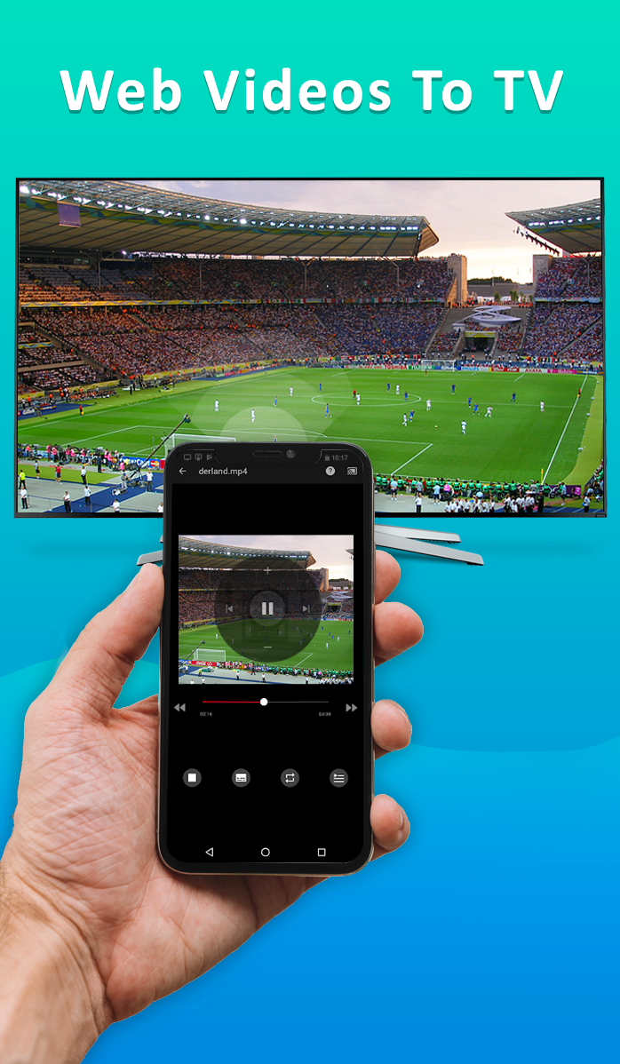 اسکرین شات 3 برنامه HD Screen Mirroring To TV