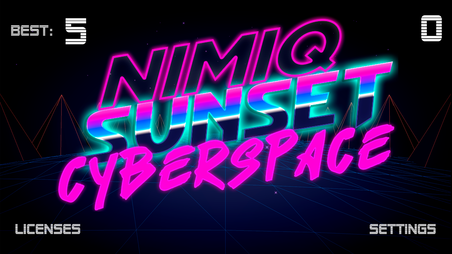 اسکرین شات 1 بازی Nimiq Sunset Cyberspace