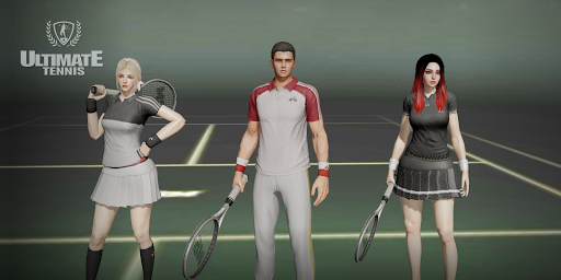 اسکرین شات 1 بازی Ultimate Tennis: 3D online sports game