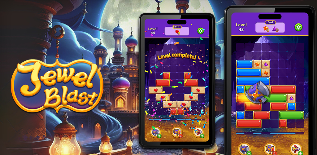 اسکرین شات 1 بازی Jewel Blast : Sliding Puzzle