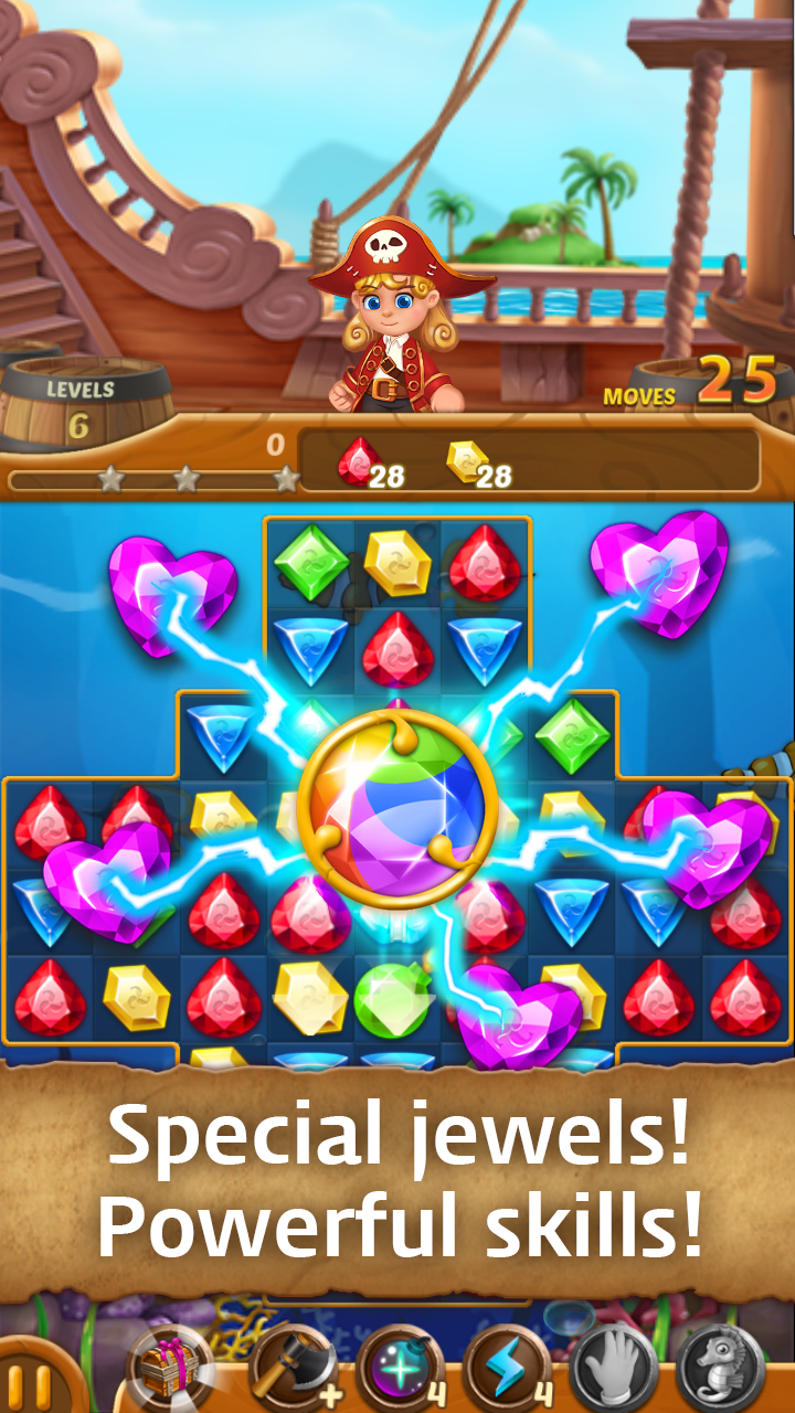 اسکرین شات 4 بازی Jewels Ocean
