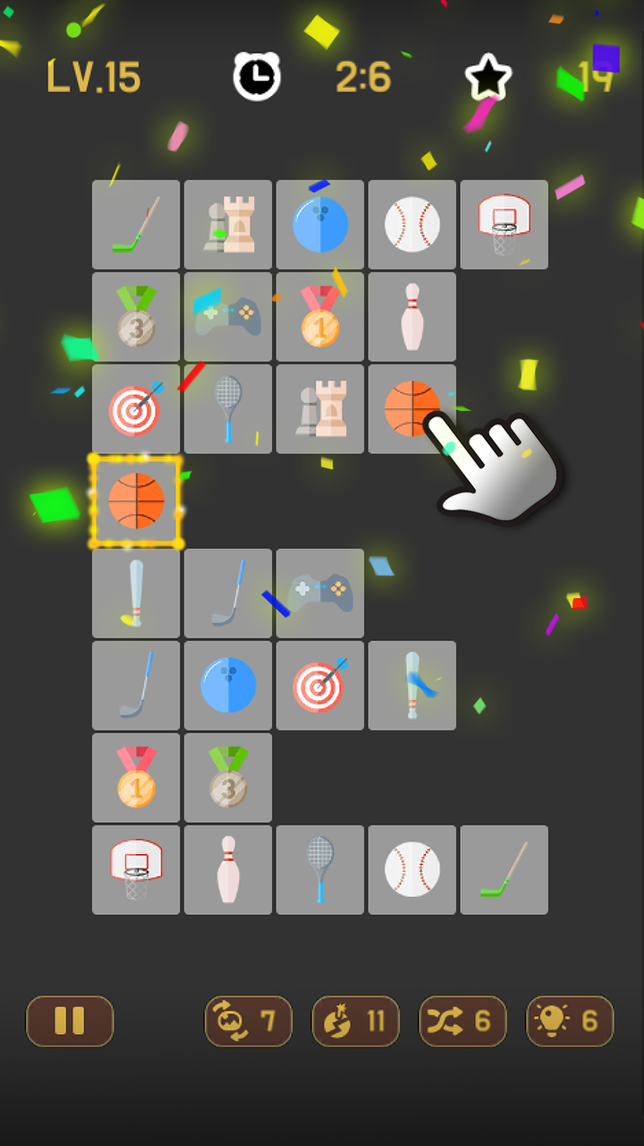 اسکرین شات 4 بازی Tile Connect - Pair Matching
