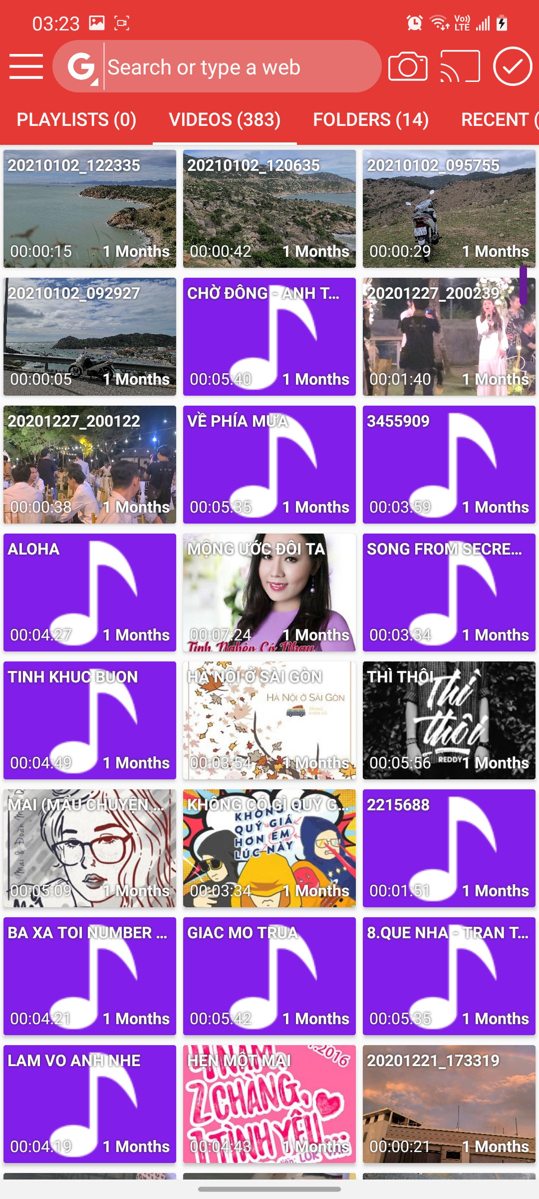 اسکرین شات 5 برنامه Video player and browser