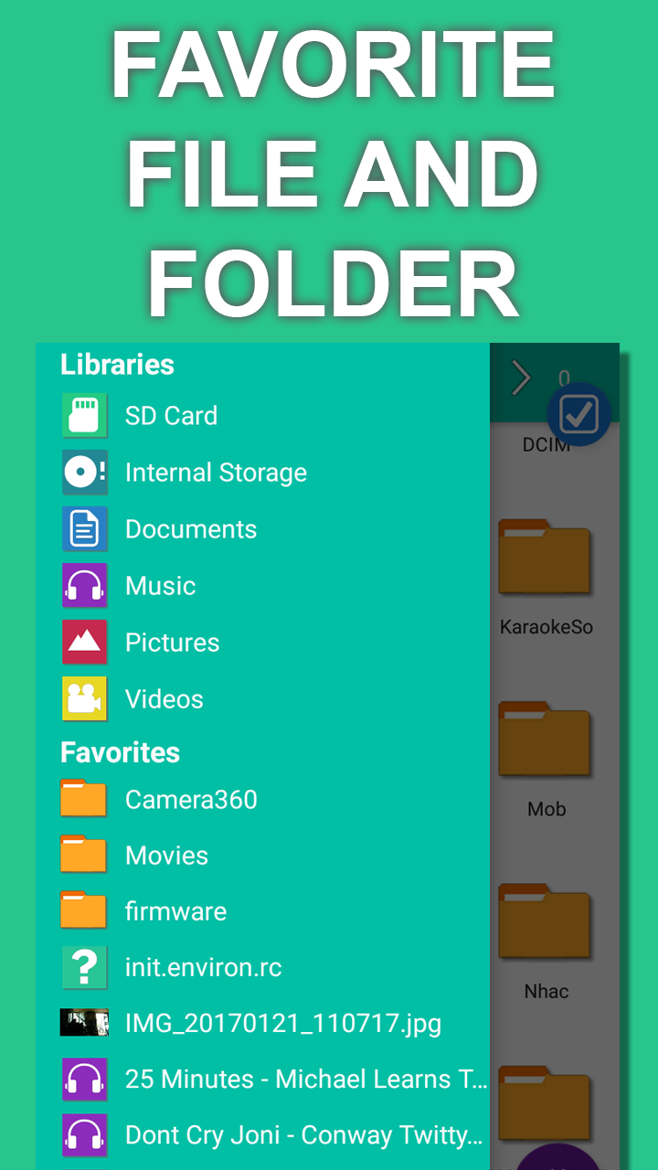 اسکرین شات 3 برنامه Explorer File Manager