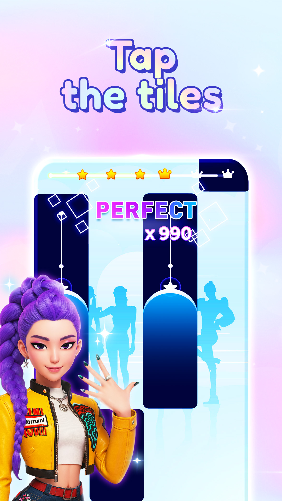 اسکرین شات 3 بازی Kpop Piano Beats - Music Game