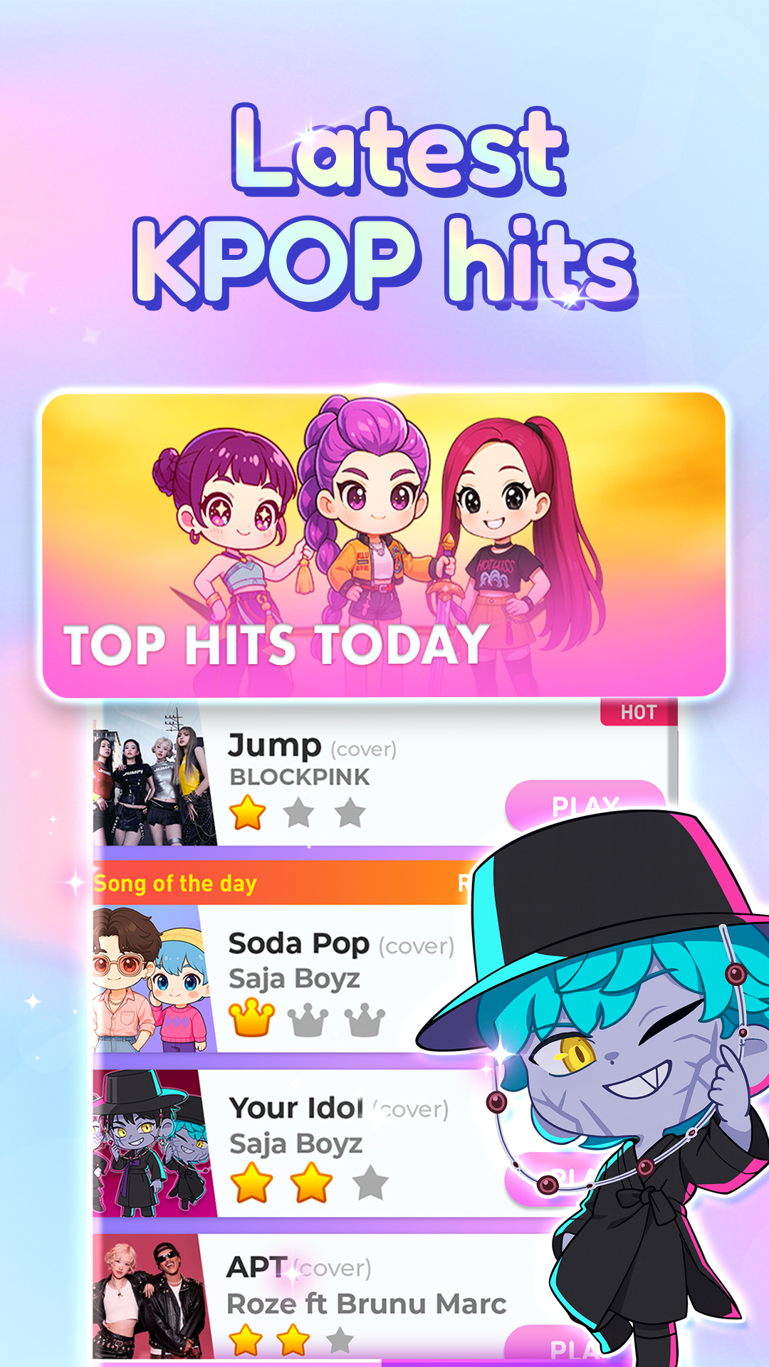 اسکرین شات 2 بازی Kpop Piano Beats - Music Game