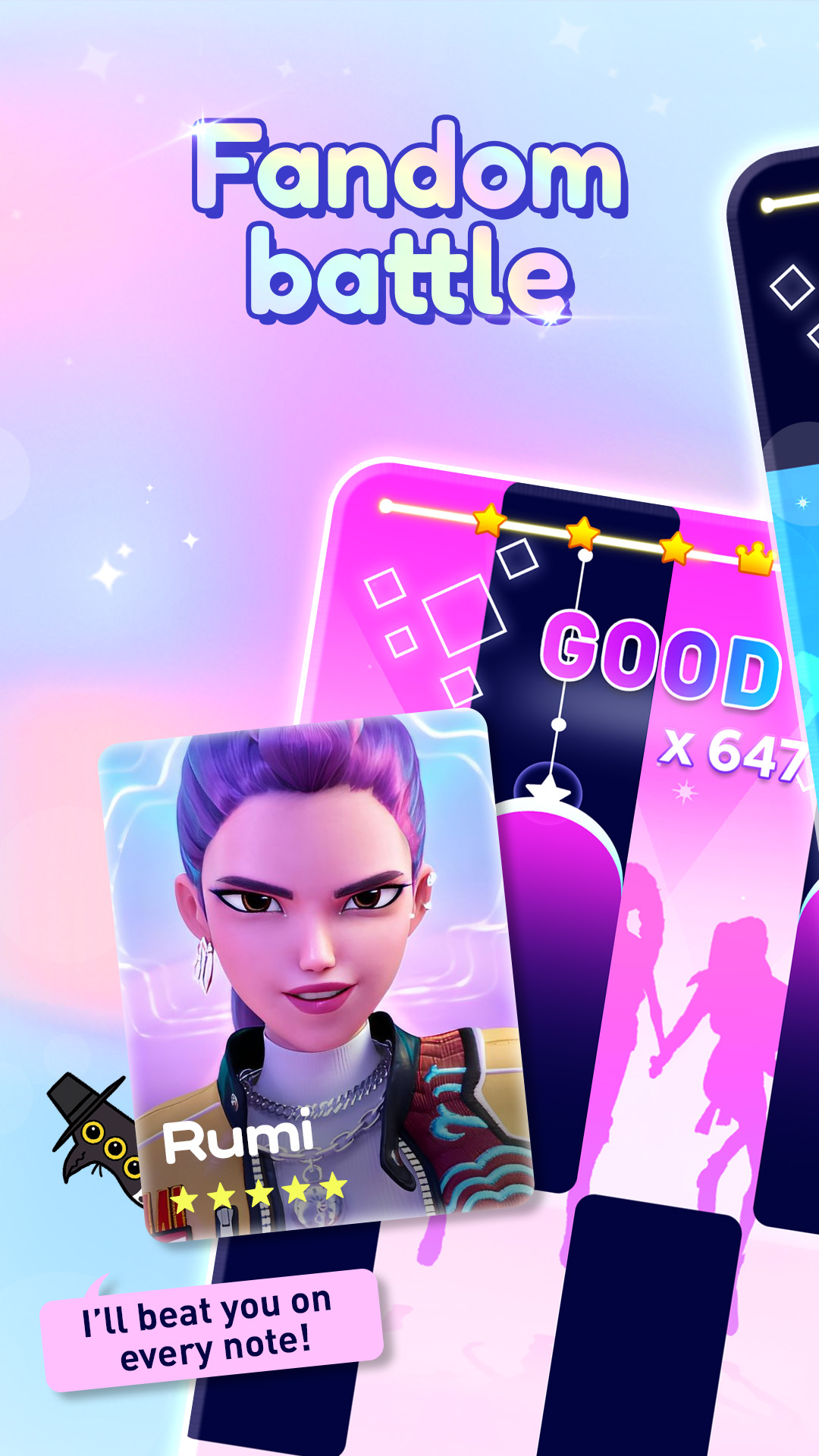 اسکرین شات 5 بازی Kpop Piano Beats - Music Game
