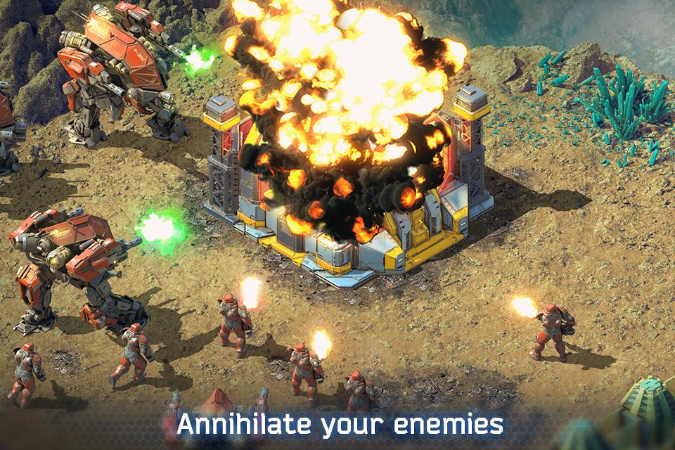 اسکرین شات 3 بازی Battle for the Galaxy
