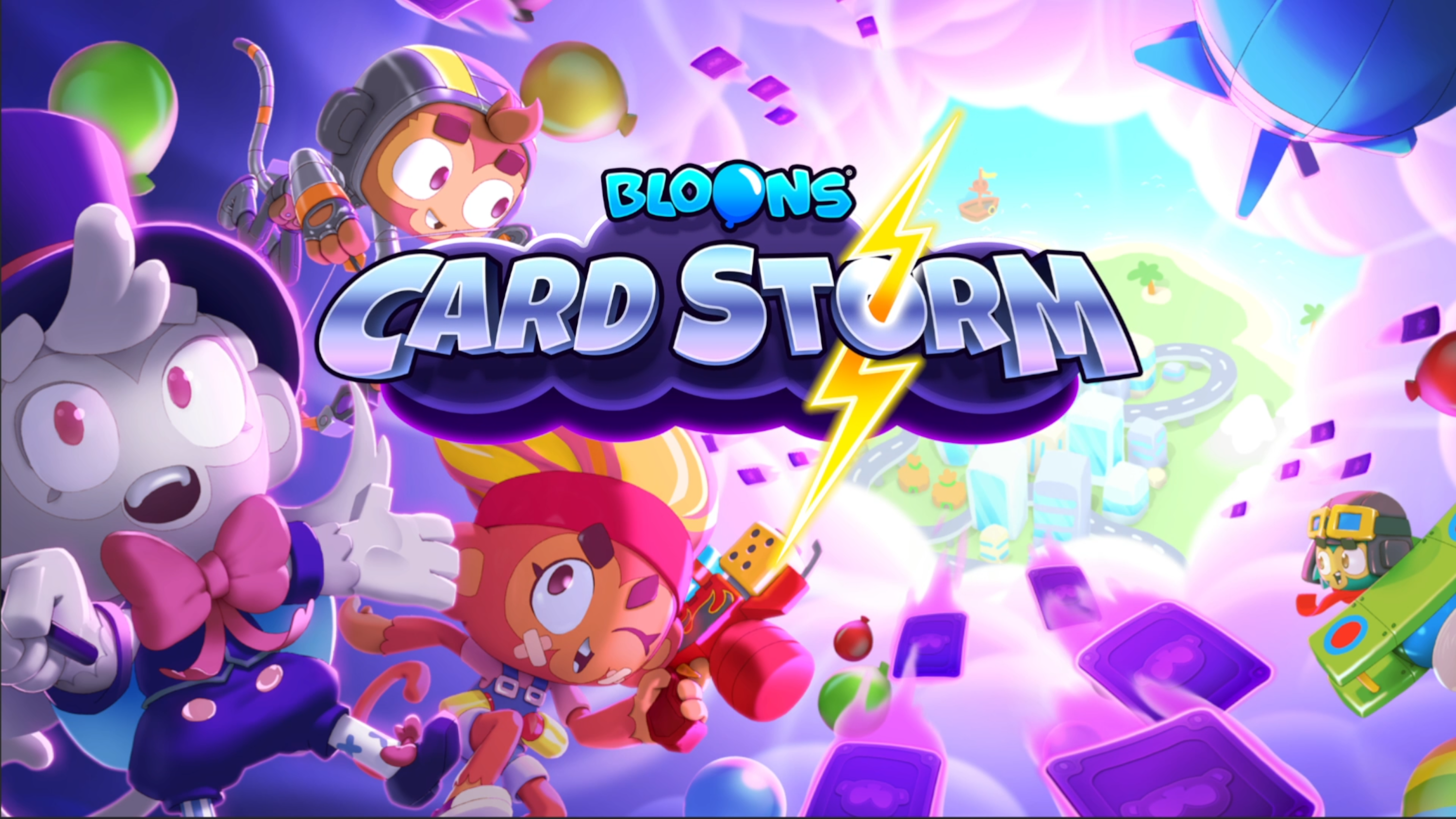 اسکرین شات 8 بازی Bloons Card Storm