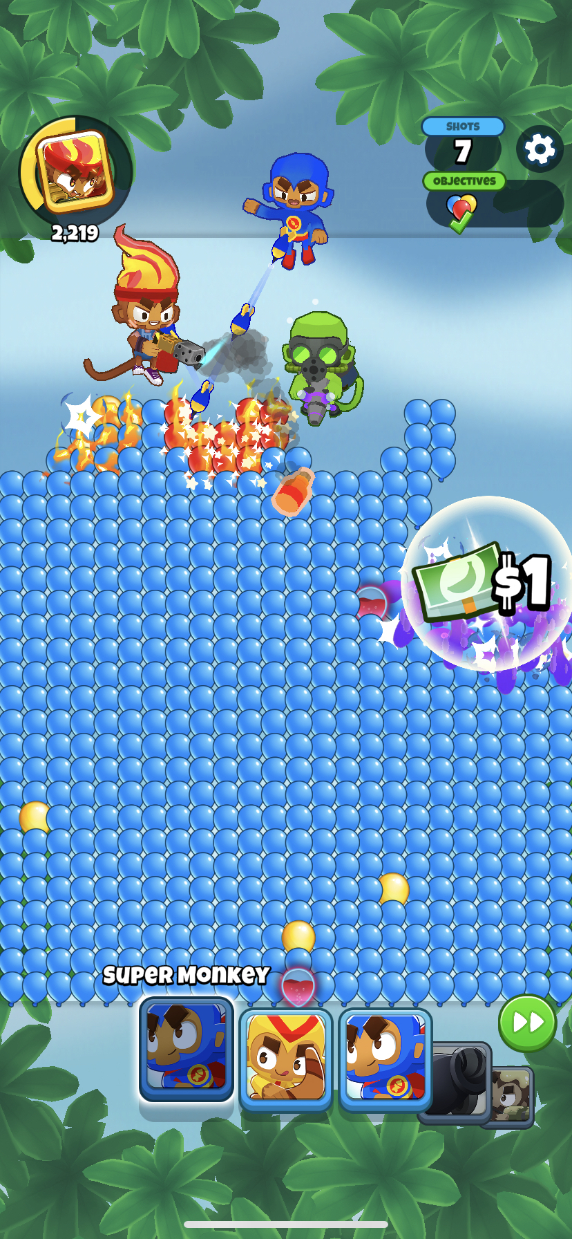 اسکرین شات 5 بازی Bloons Pop!