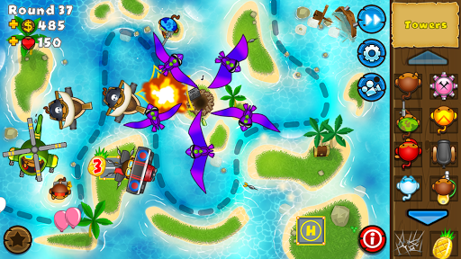 اسکرین شات 2 بازی Bloons TD 5