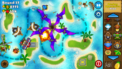 اسکرین شات 7 بازی Bloons TD 5