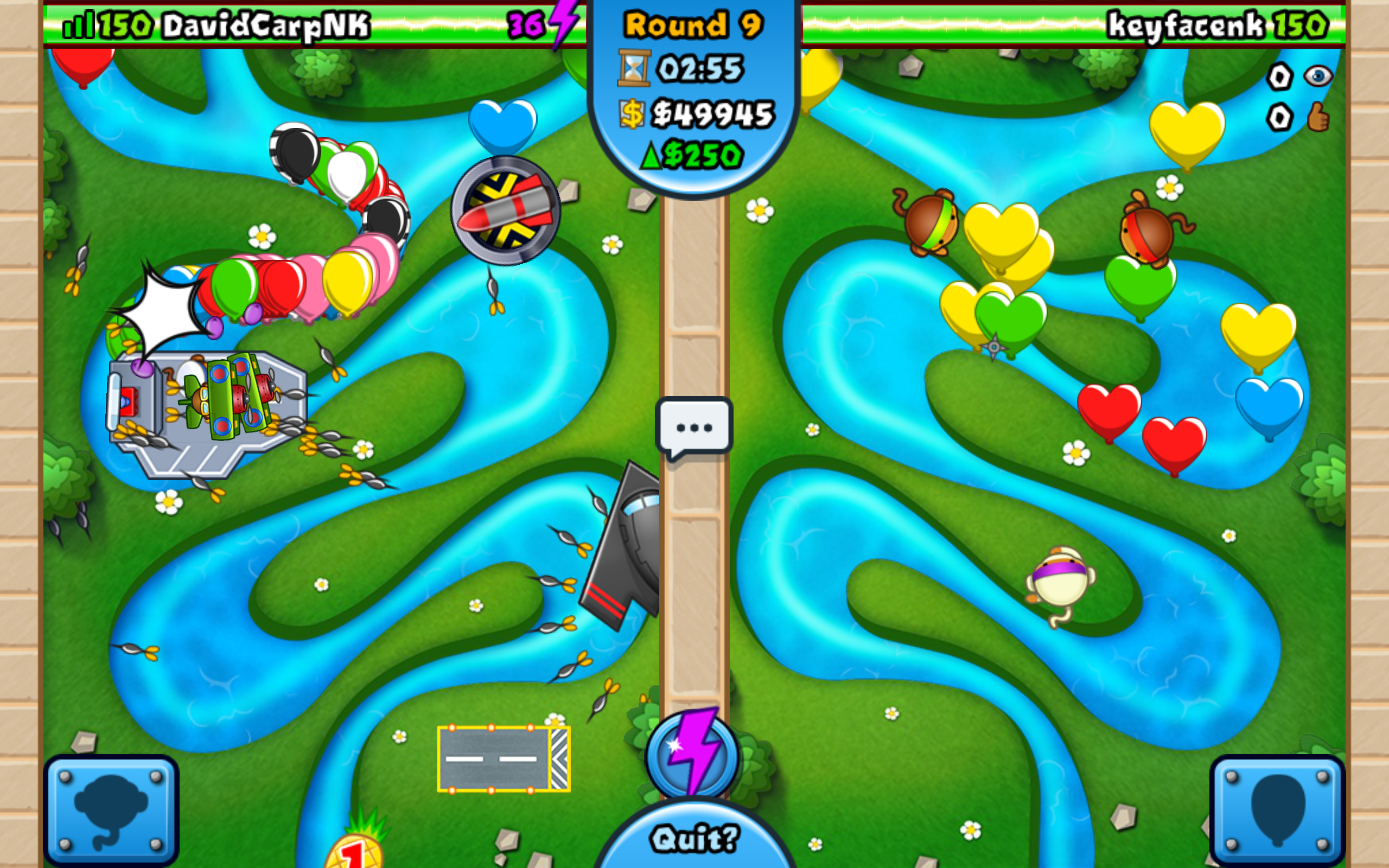 اسکرین شات 4 بازی Bloons TD Battles