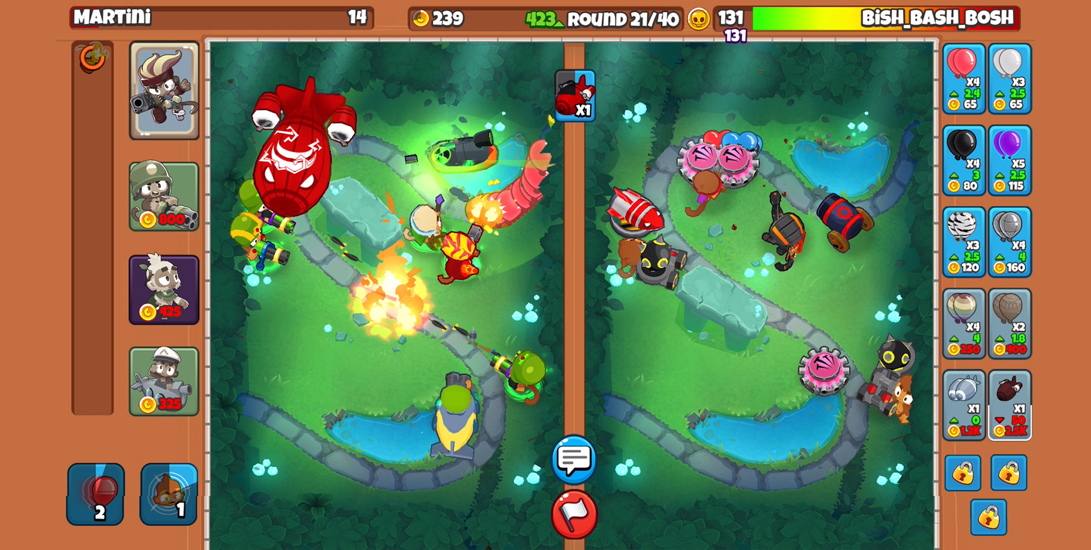 اسکرین شات 2 بازی Bloons TD Battles 2
